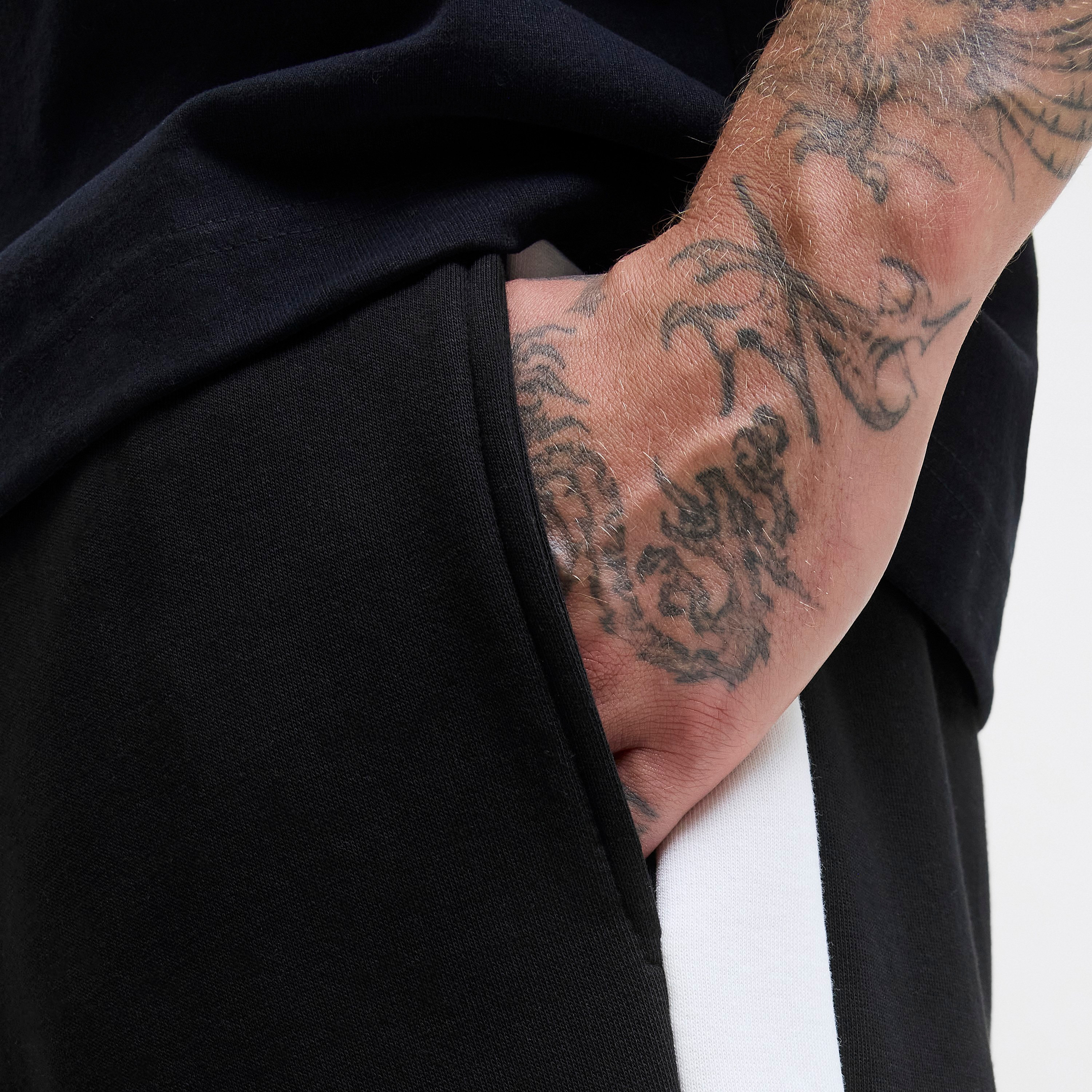 Jack & Jones Plain Mid Rise Drawstring Men's Sweatpants-men-clothing-bottoms-joggers-image-3