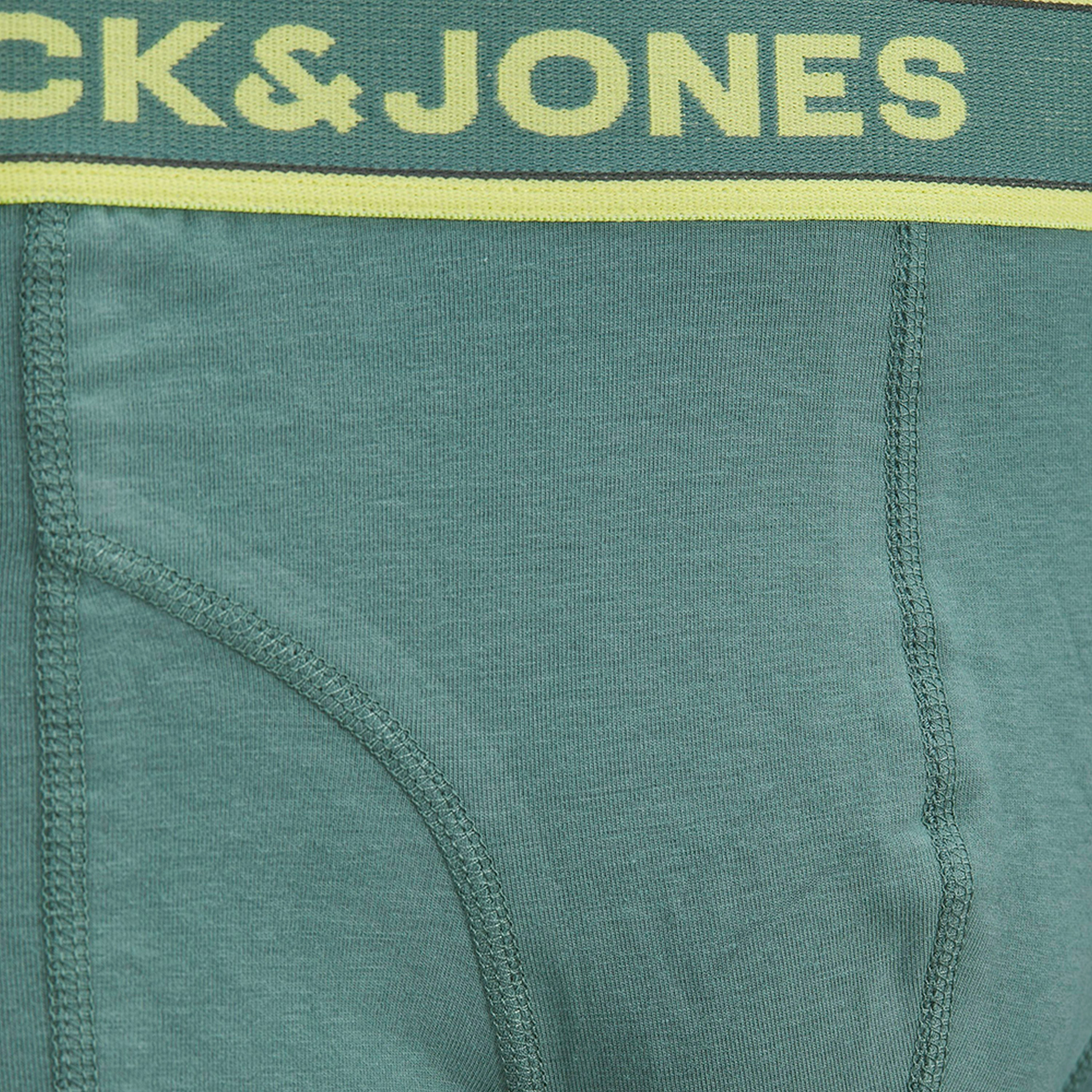 Jack & Jones Pack of 3 Brand Print Waistband Trunks-men-clothing-innerwear-underwear-image-6