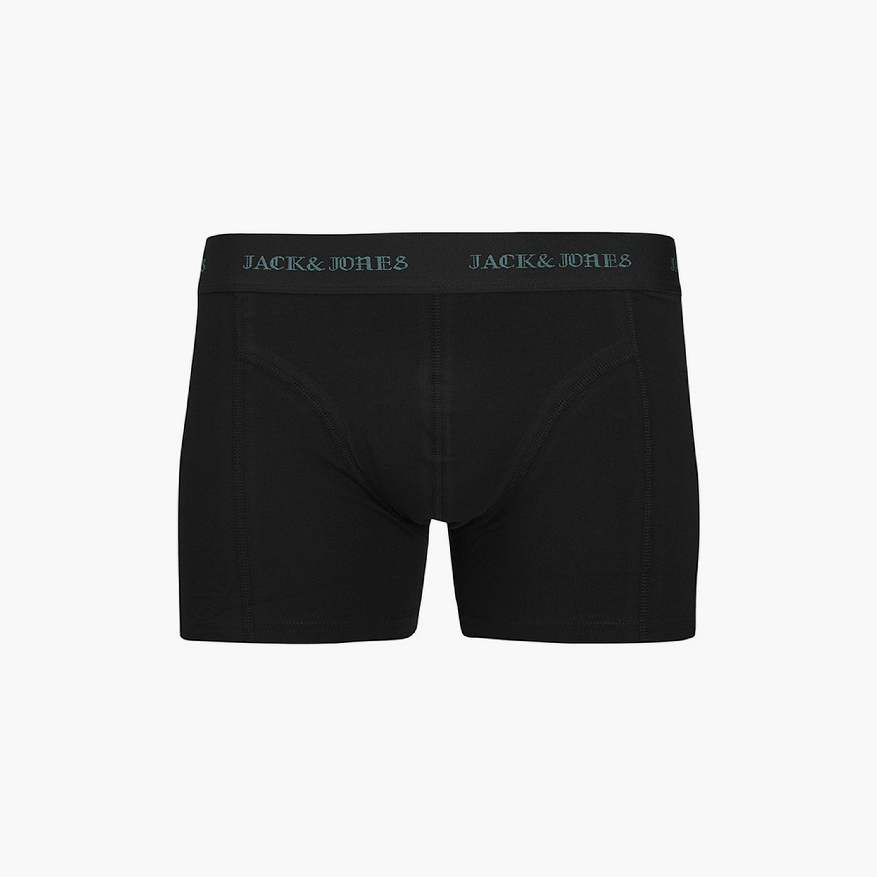 Jack & Jones Pack of 3 Brand Print Waistband Trunks-men-clothing-innerwear-underwear-image-5