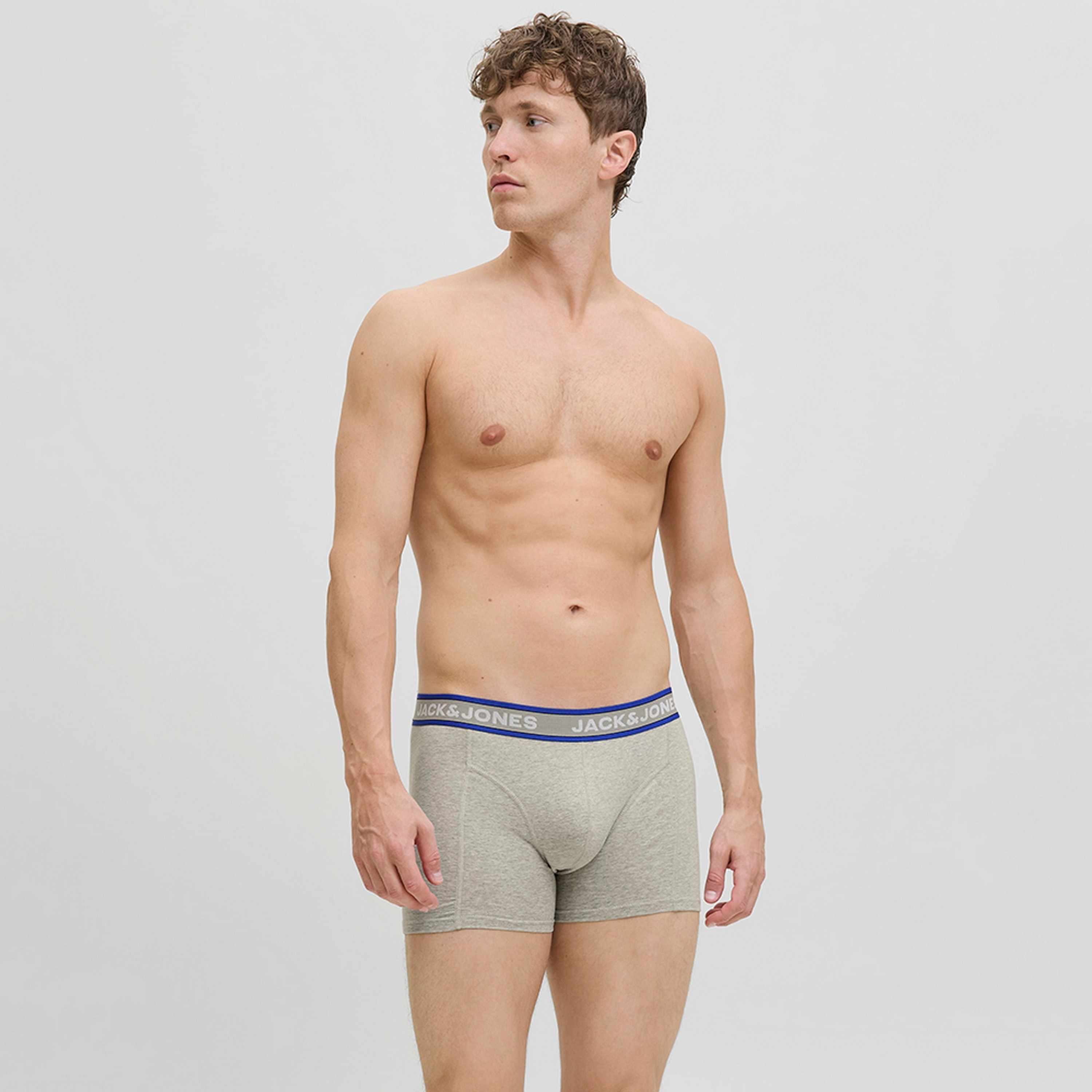 عبوة من 7 سراويل داخلية رجالية بطبعة شعار على حزام الخصر من جاك ان جونز-men-clothing-innerwear-underwear-image-2