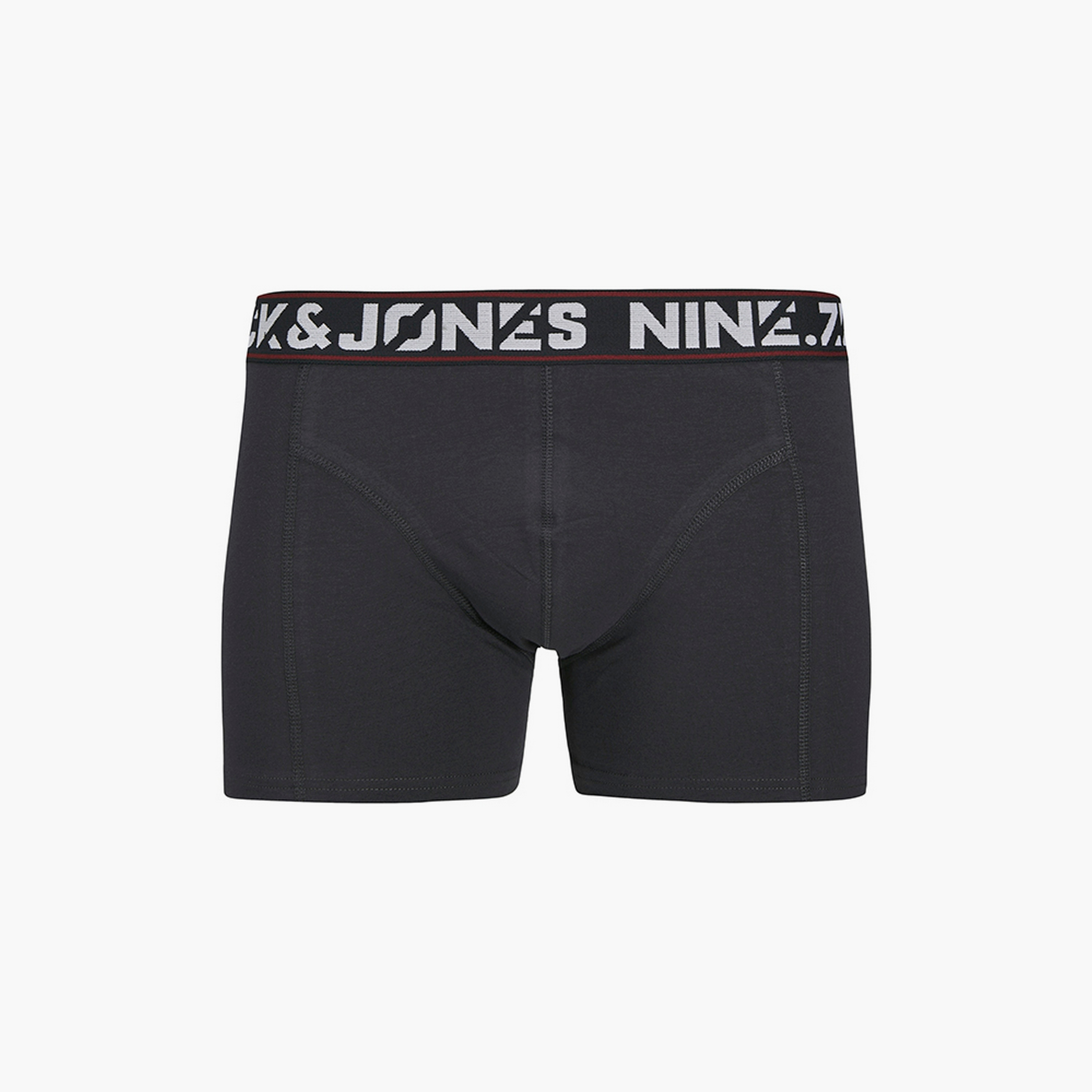 Jack & Jones Pack of 7 Brand Print Waistband Trunks-men-clothing-innerwear-underwear-image-4