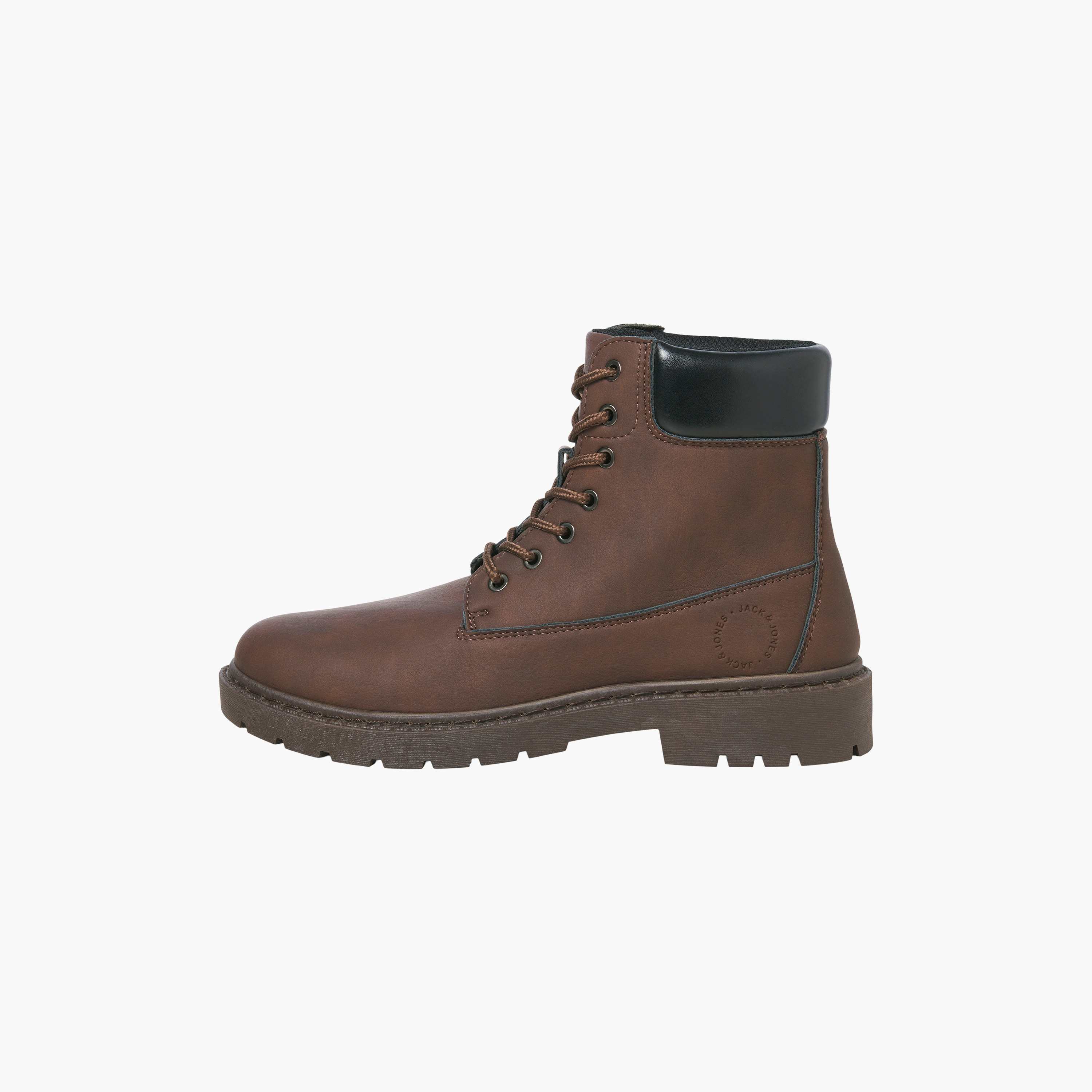Jack & Jones Men's Lace-Up Ankle Boots | 12282310-men-shoes-boots-image-9