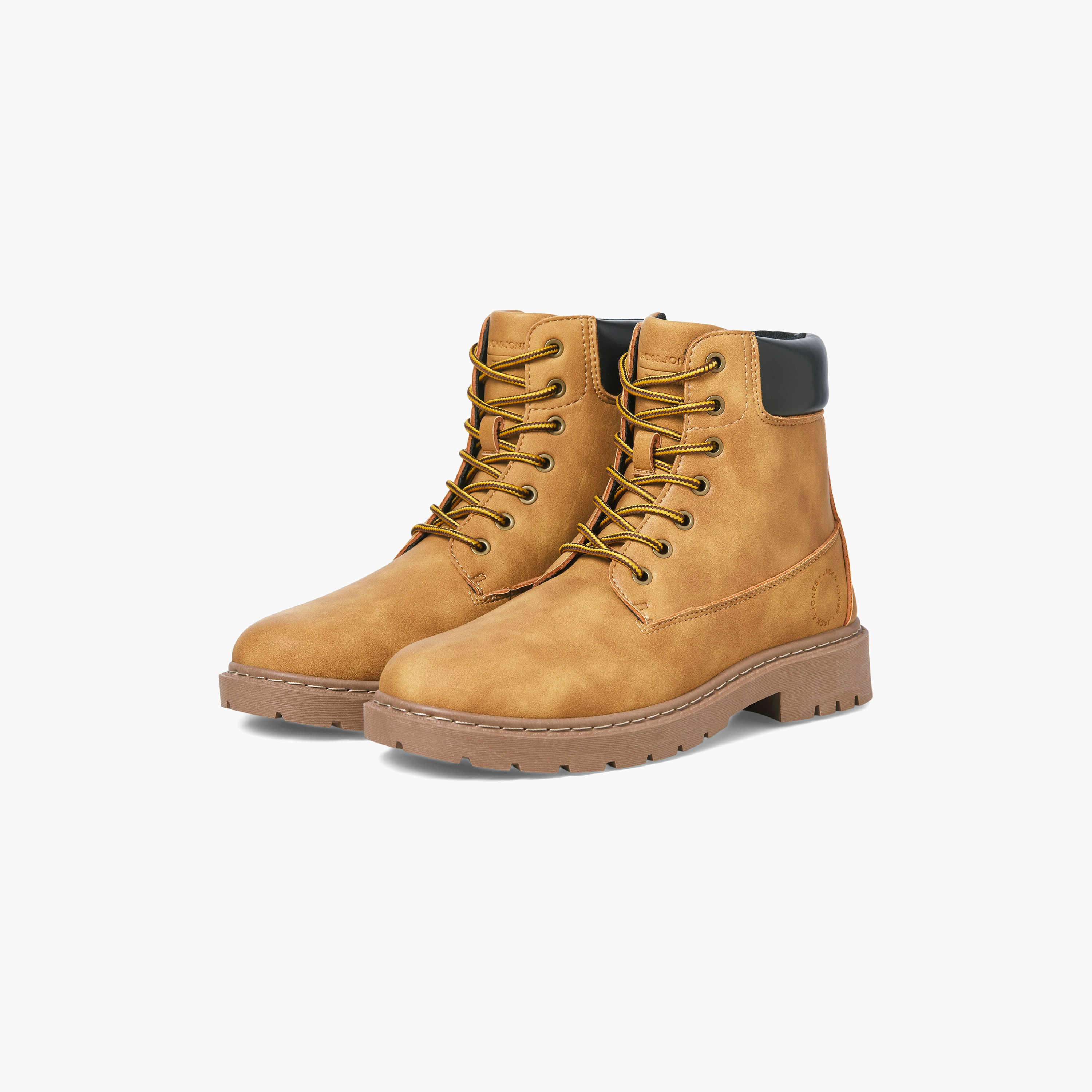 Jack & Jones Men's Lace-Up Ankle Boots | 12282310-men-shoes-boots-image-20
