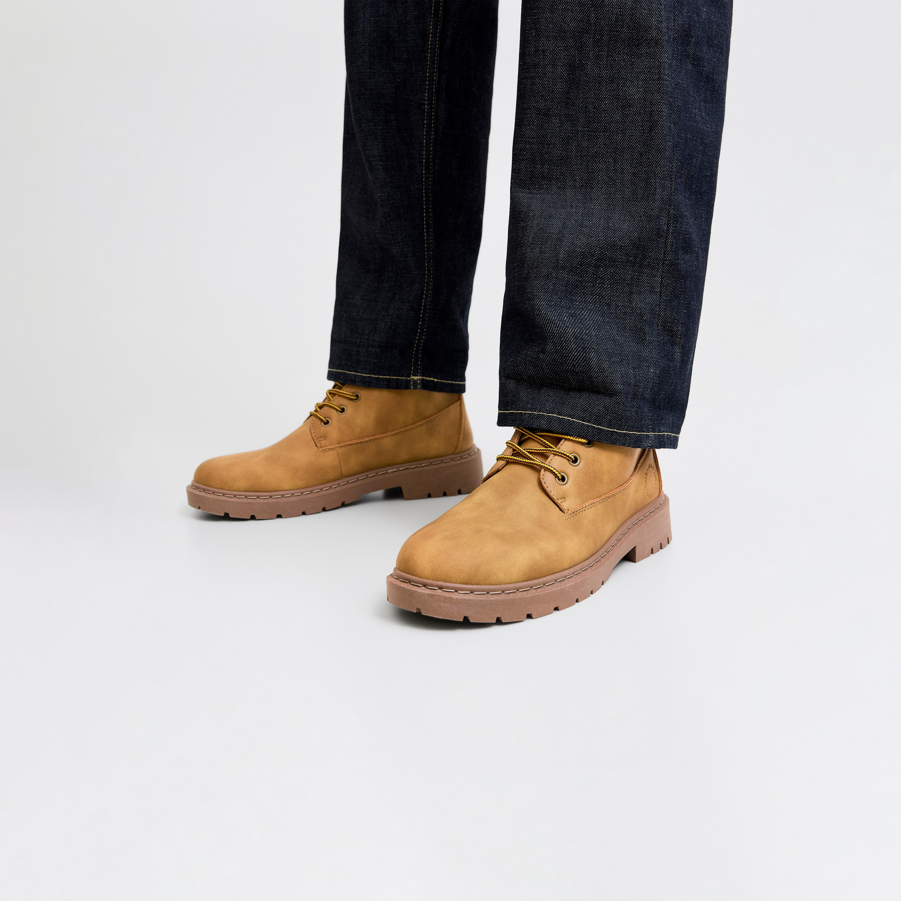 Jack & Jones Men's Lace-Up Ankle Boots | 12282310-men-shoes-boots-image-24