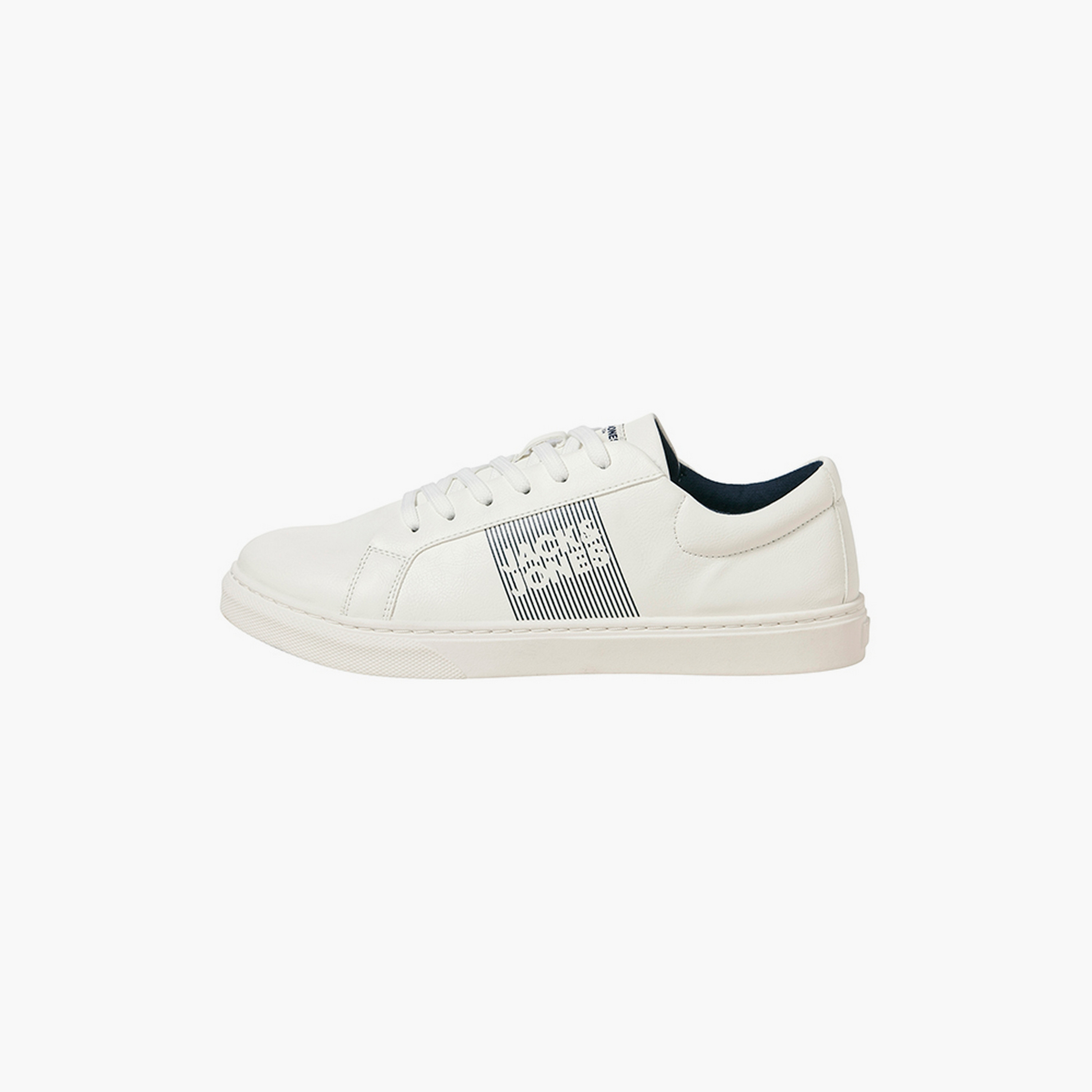 Jack & Jones Men's Lace-Up Low Ankle Sneakers|12282315-men-shoes-sneakers-image-4