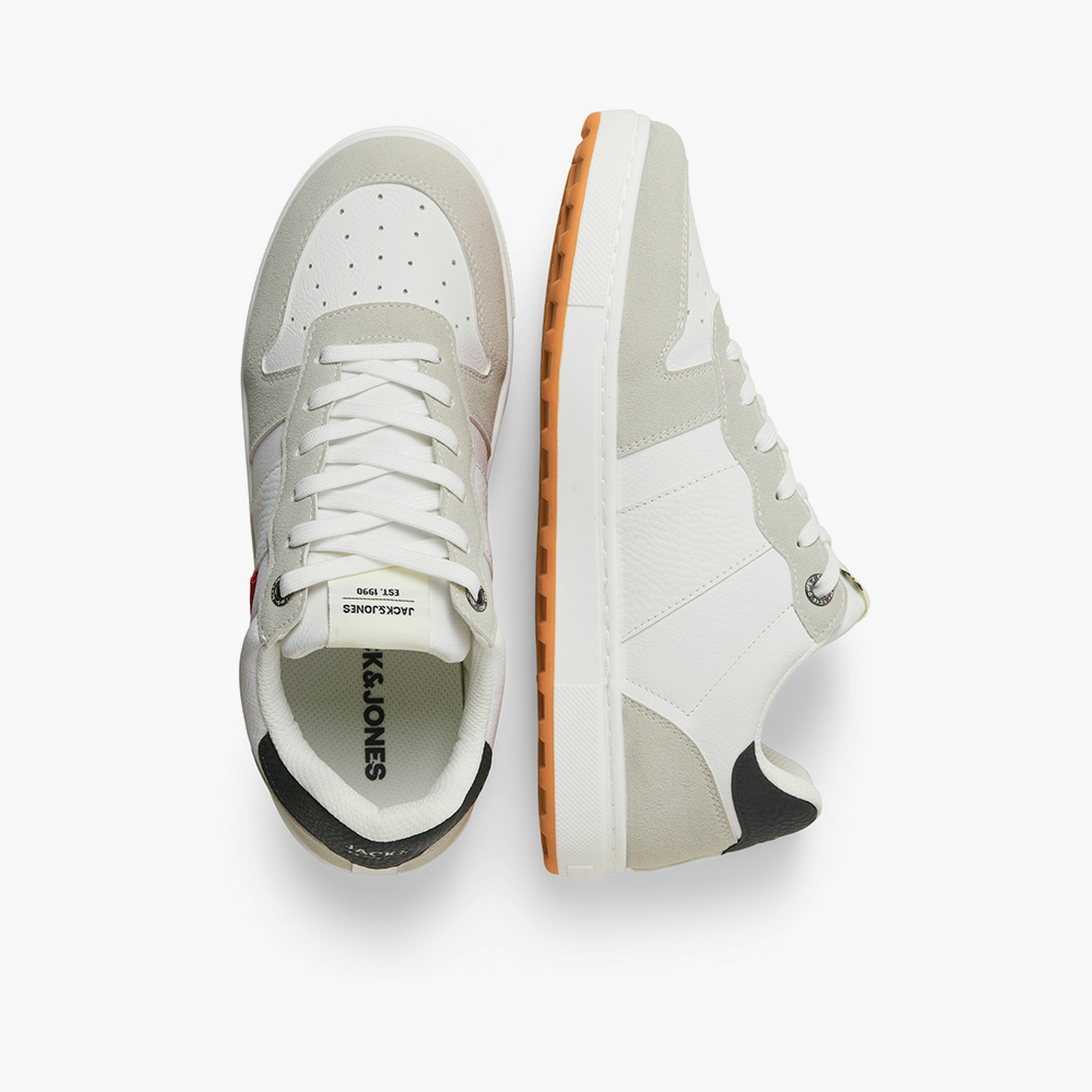 أحذية رياضية رجالية برباط وكاحل منخفض من جاك ان جونز|12282316-men-shoes-sneakers-image-3
