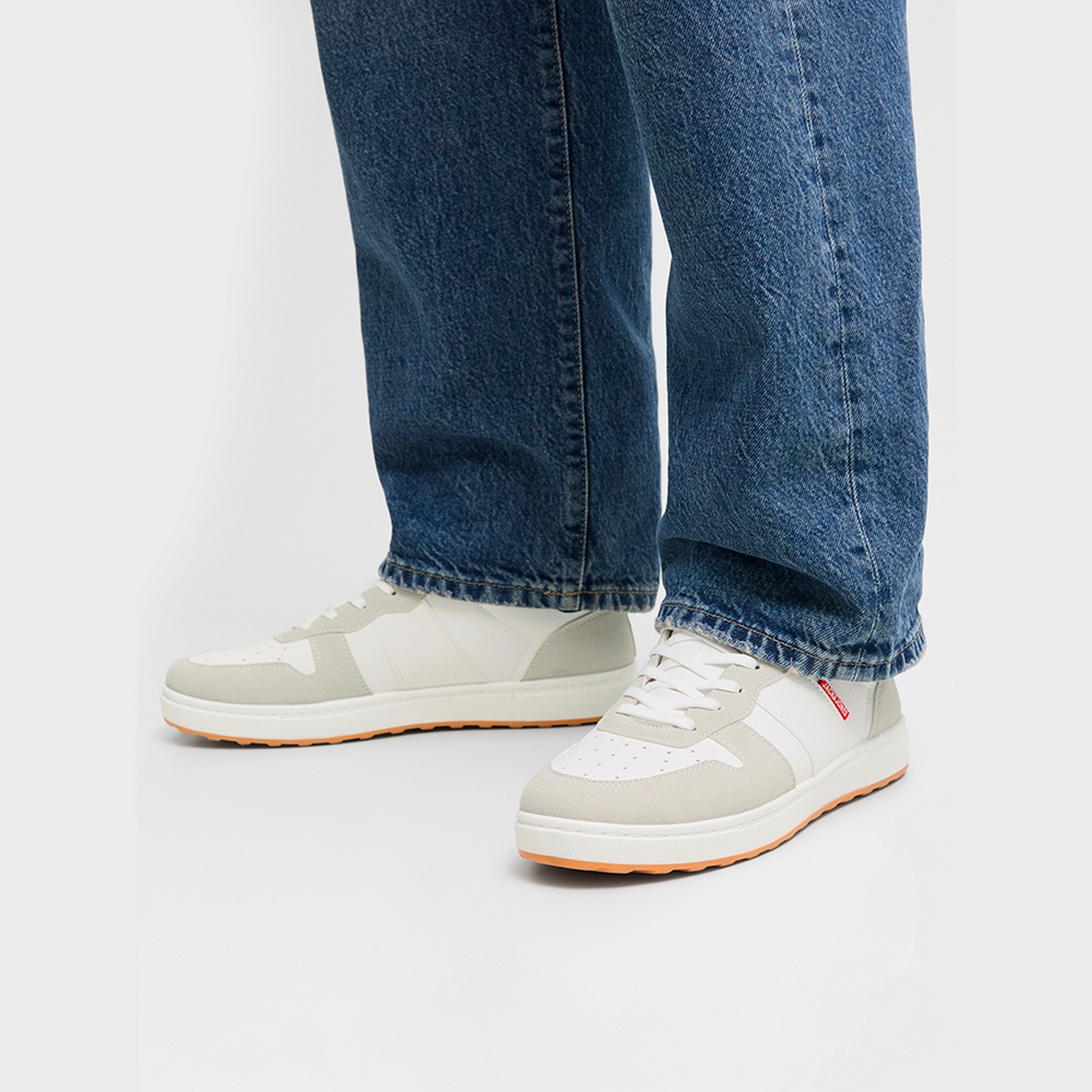 أحذية رياضية رجالية برباط وكاحل منخفض من جاك ان جونز|12282316-men-shoes-sneakers-image-7