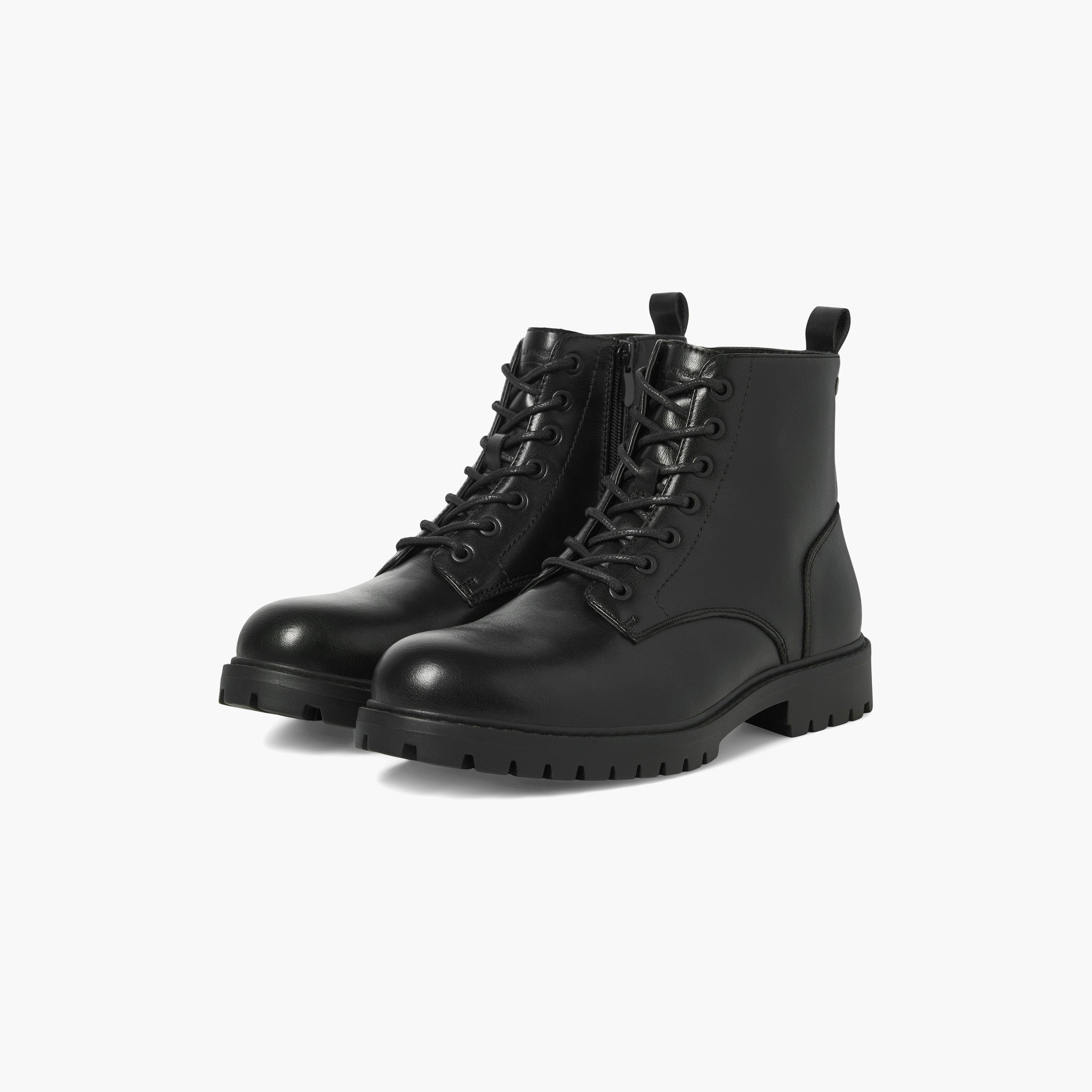 Jack & Jones Men's Lace-Up Ankle Boots | 12282323-men-shoes-boots-image-4