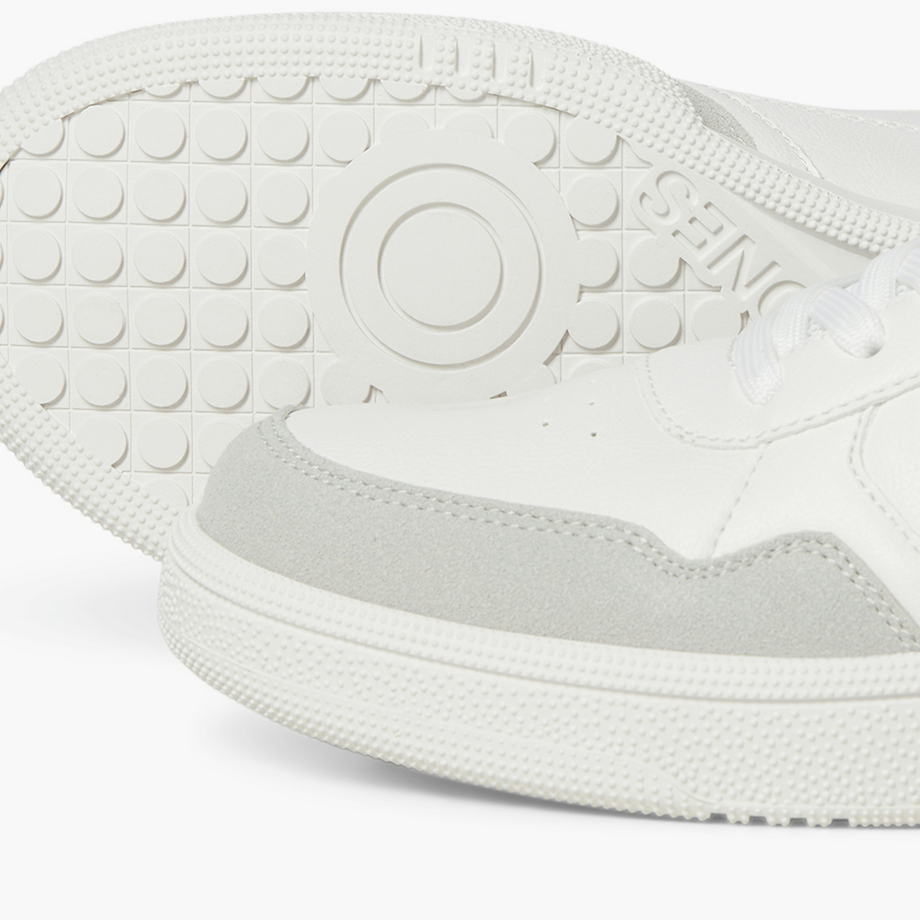Jack & Jones Men's Lace-Up Low Ankle Sneakers|12282430-men-shoes-sneakers-image-2