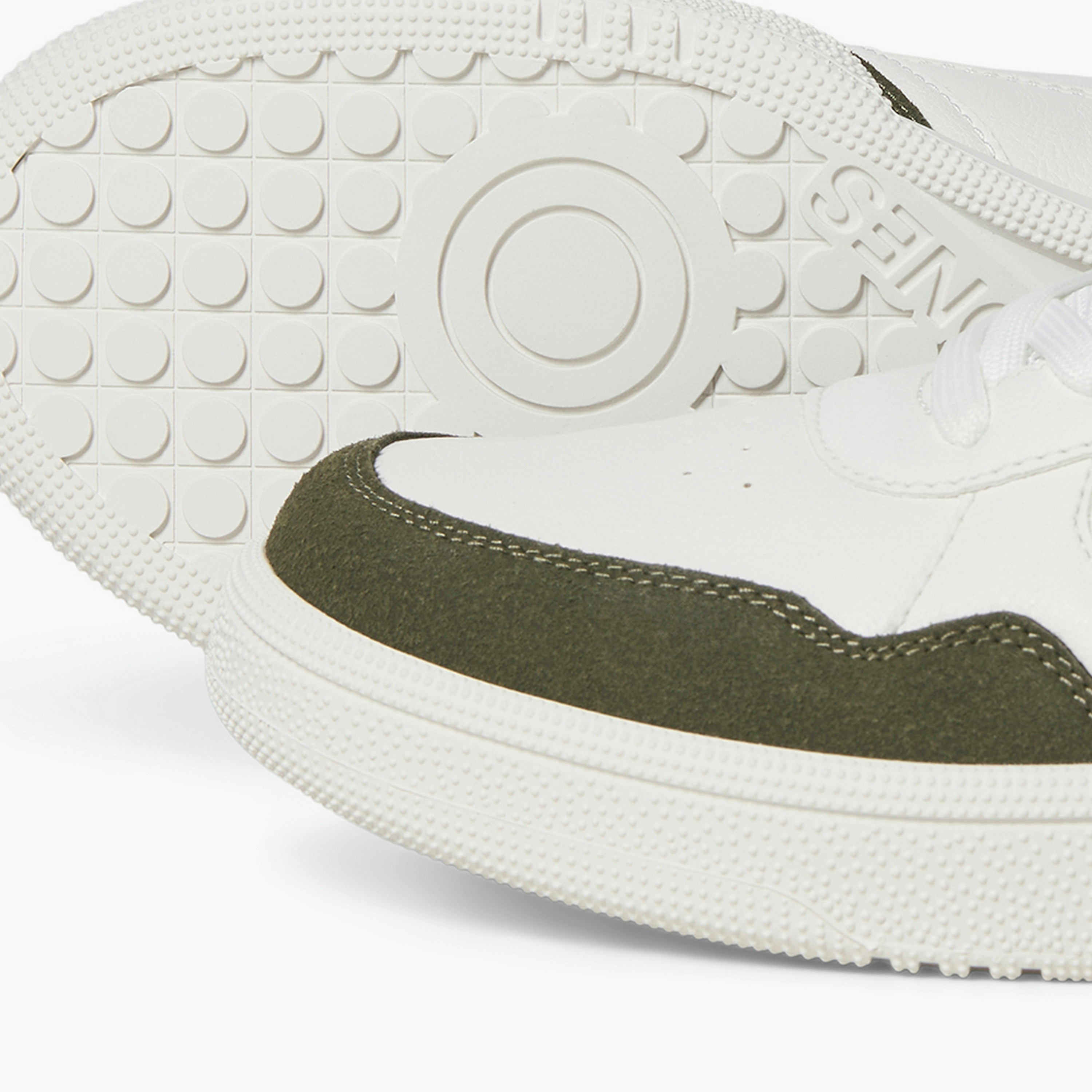 Jack & Jones Men's Lace-Up Low Ankle Sneakers|12282430-men-shoes-sneakers-image-6