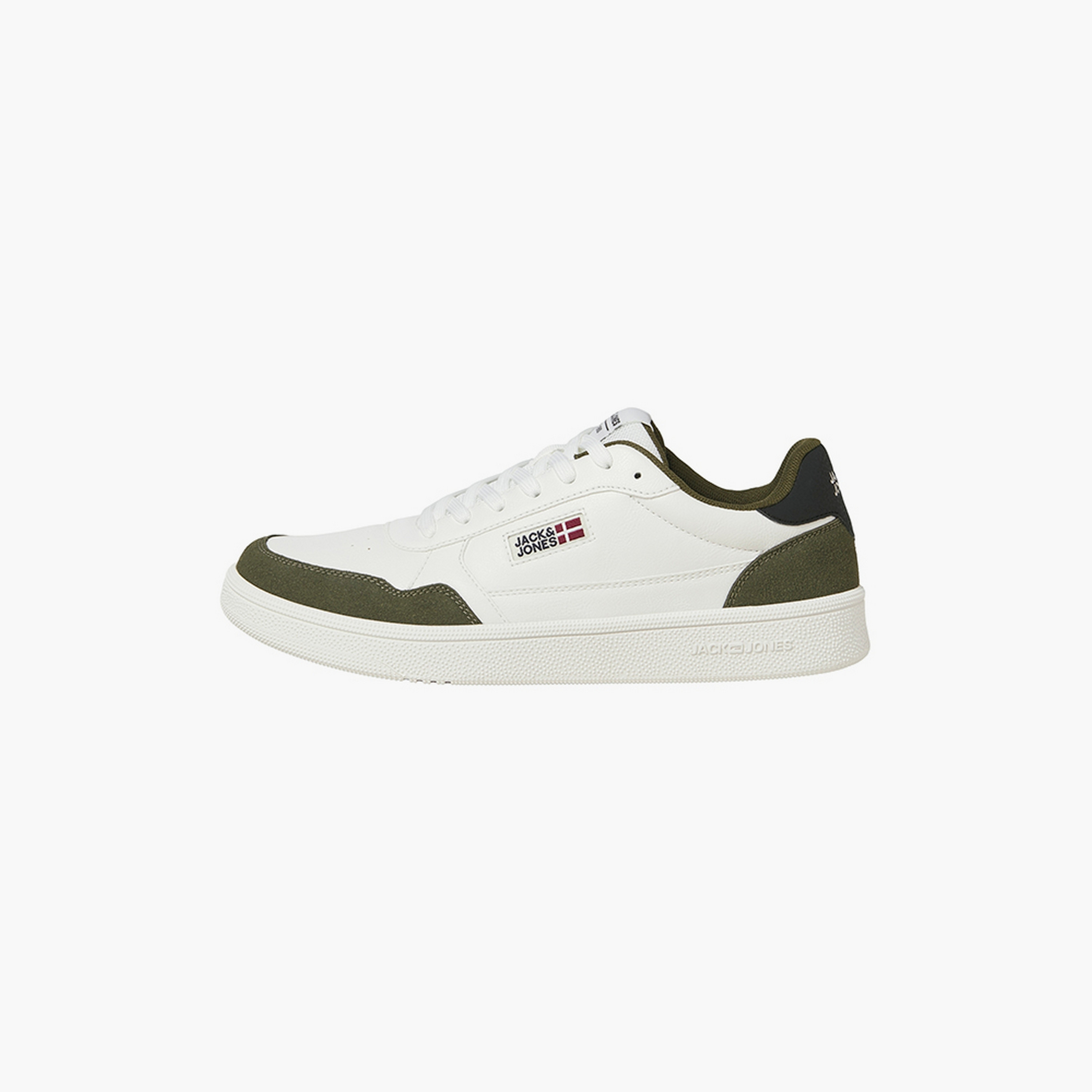 Jack & Jones Men's Lace-Up Low Ankle Sneakers|12282430-men-shoes-sneakers-image-8