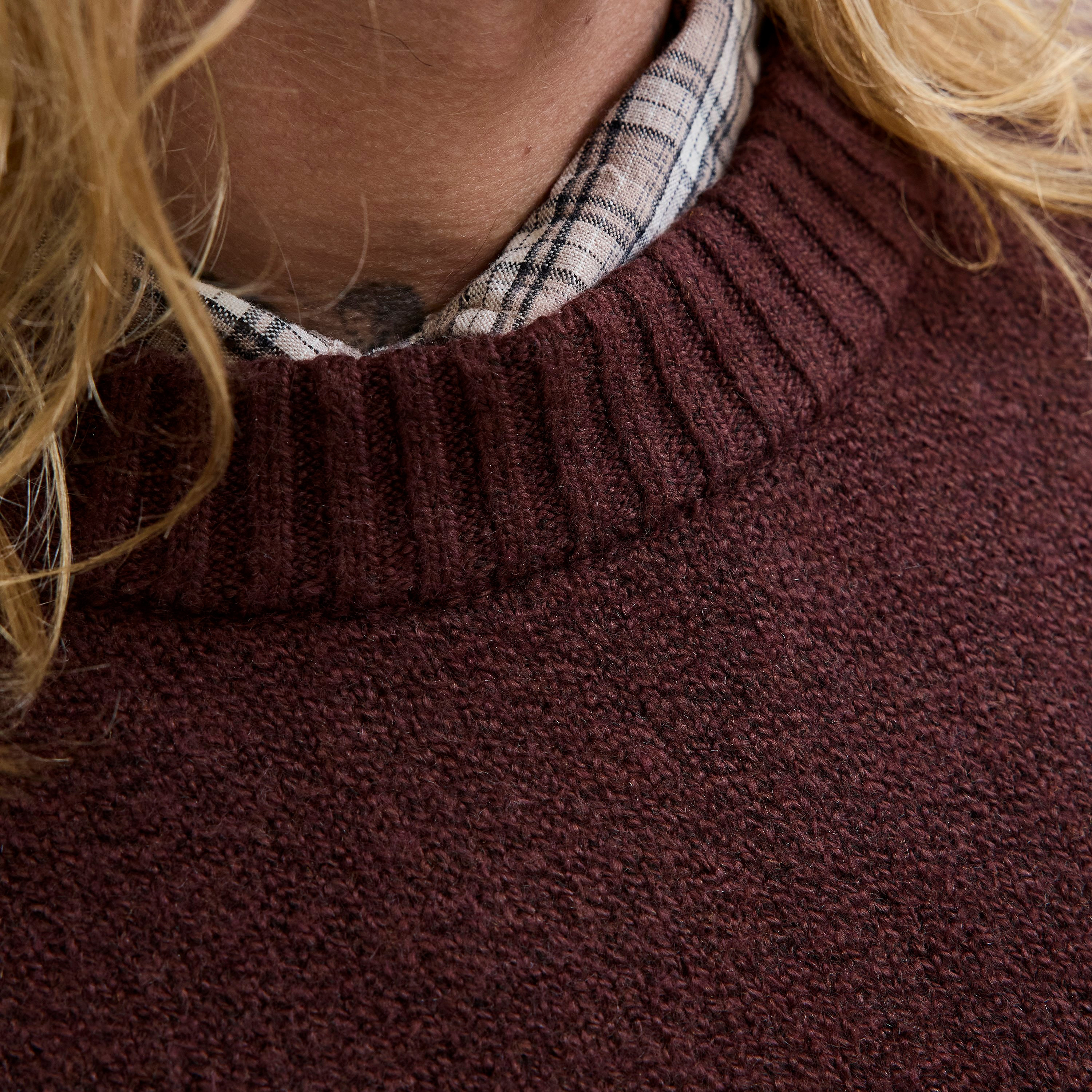 كنزة صوفية (بلوفر) رجالية جاك آند جونز محبوكة بياقة مستديرة وأكمام طويلة-men-clothing-sweatersandpullovers-image-6