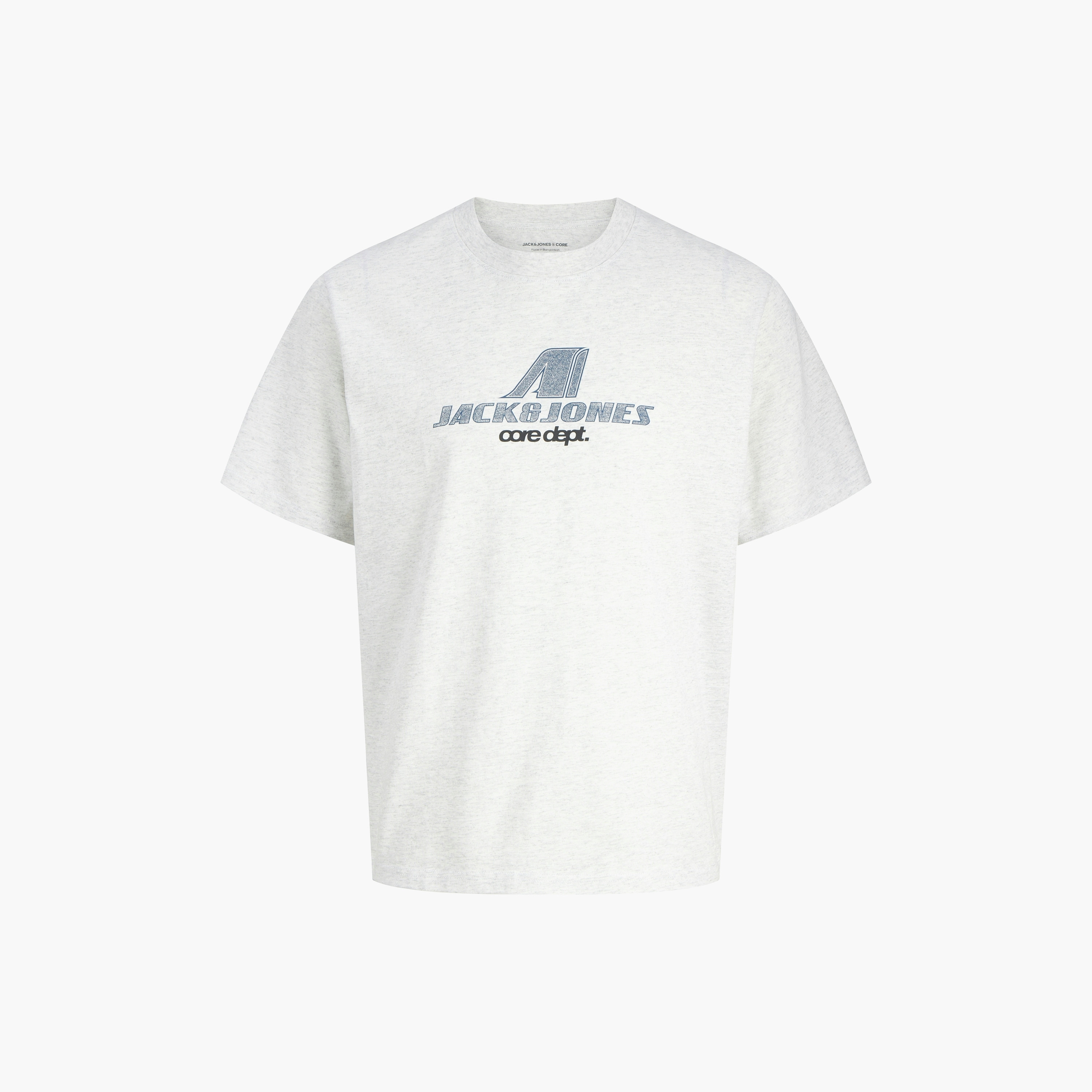 تيشيرت رجالي مطبوع برسومات بياقة دائرية وأكمام قصيرة من جاك ان جونز-men-clothing-tshirtsandpolos-tshirts-image-7