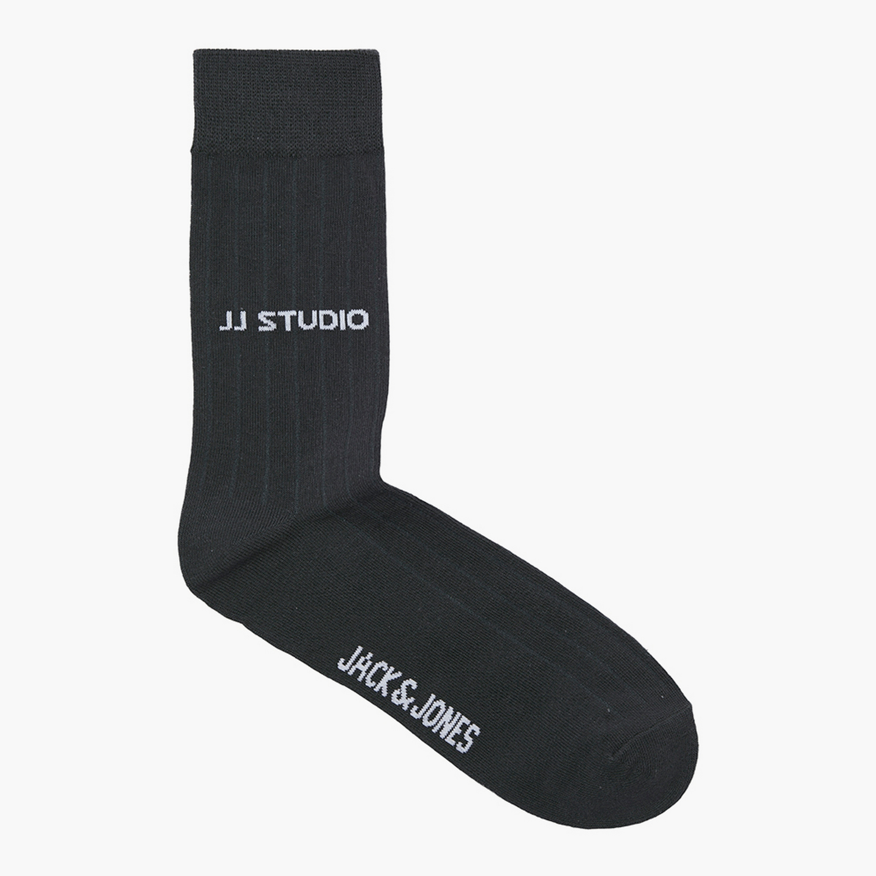 عبوة من 3 جوارب رجالية منقوشة بشعار من جاك ان جونز-men-socks-image-3