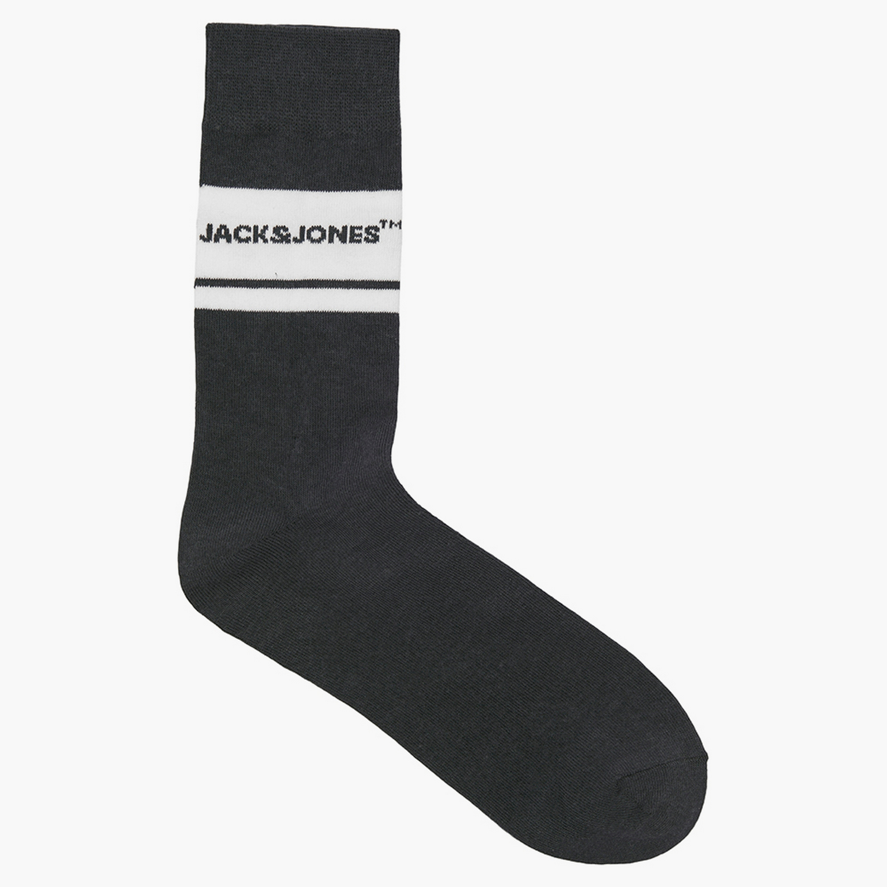 Jack & Jones Pack of 3 Patterned Logo Socks-men-socks-image-4