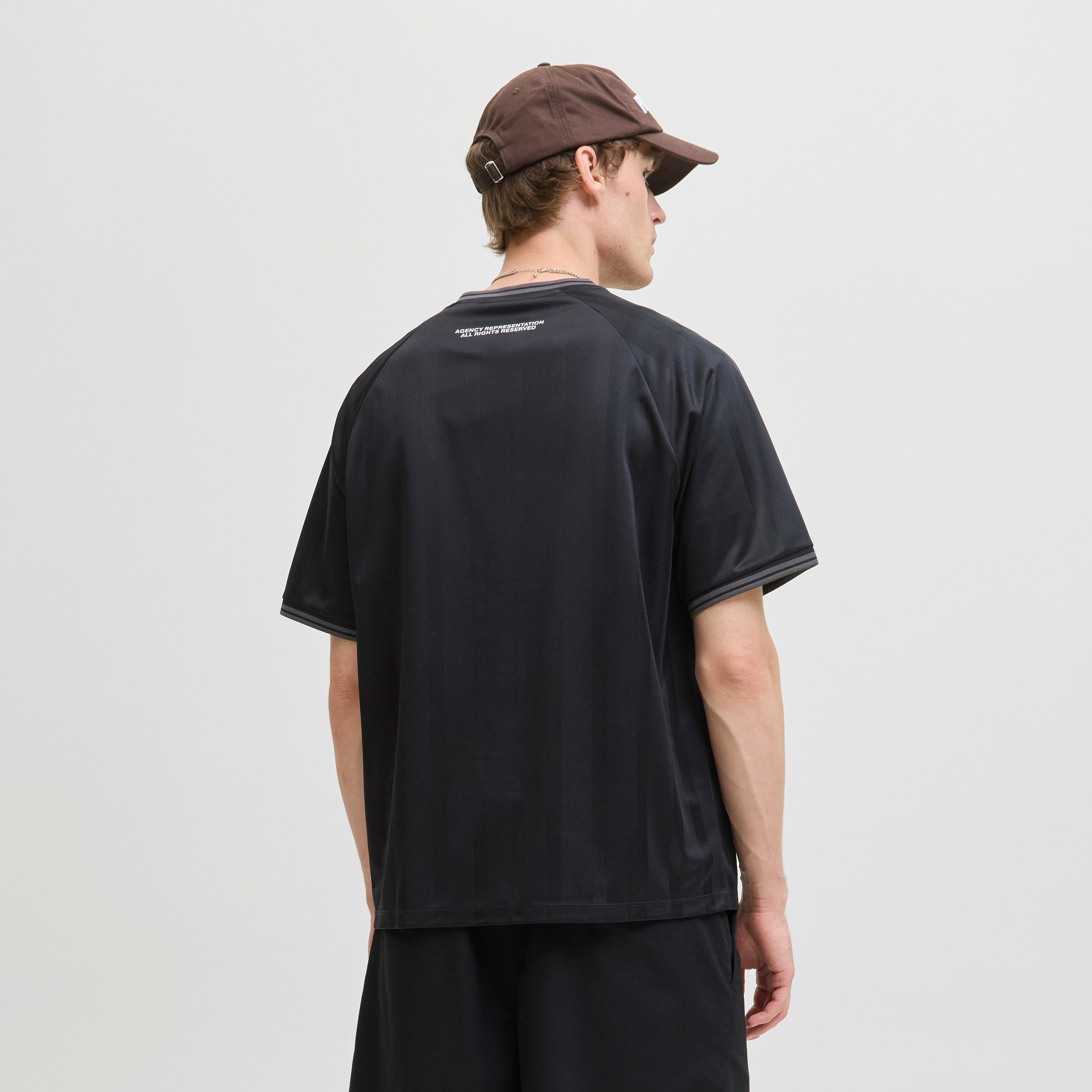 Jack & Jones Printed Crew Neck Short Sleeves Football Men's T-Shirt-men-clothing-sportswearandactivewear-tshirtsandpolos-image-4