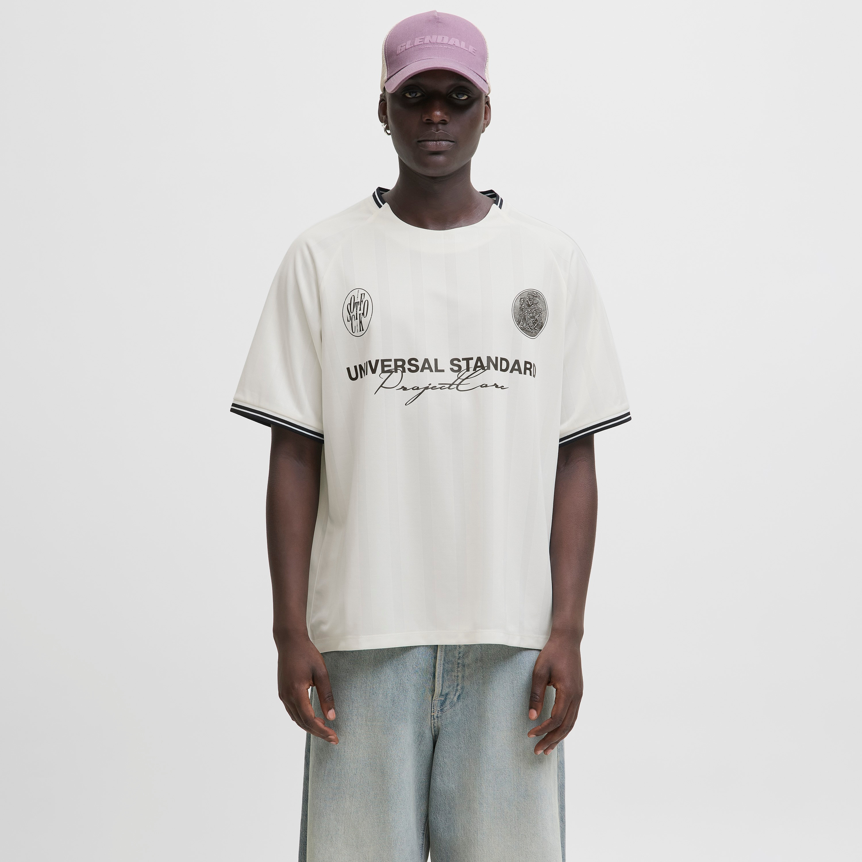 تيشيرت كرة قدم رجالي جاك آند جونز مطبوع بياقة مستديرة وأكمام قصيرة-men-clothing-sportswearandactivewear-tshirtsandpolos-image-5