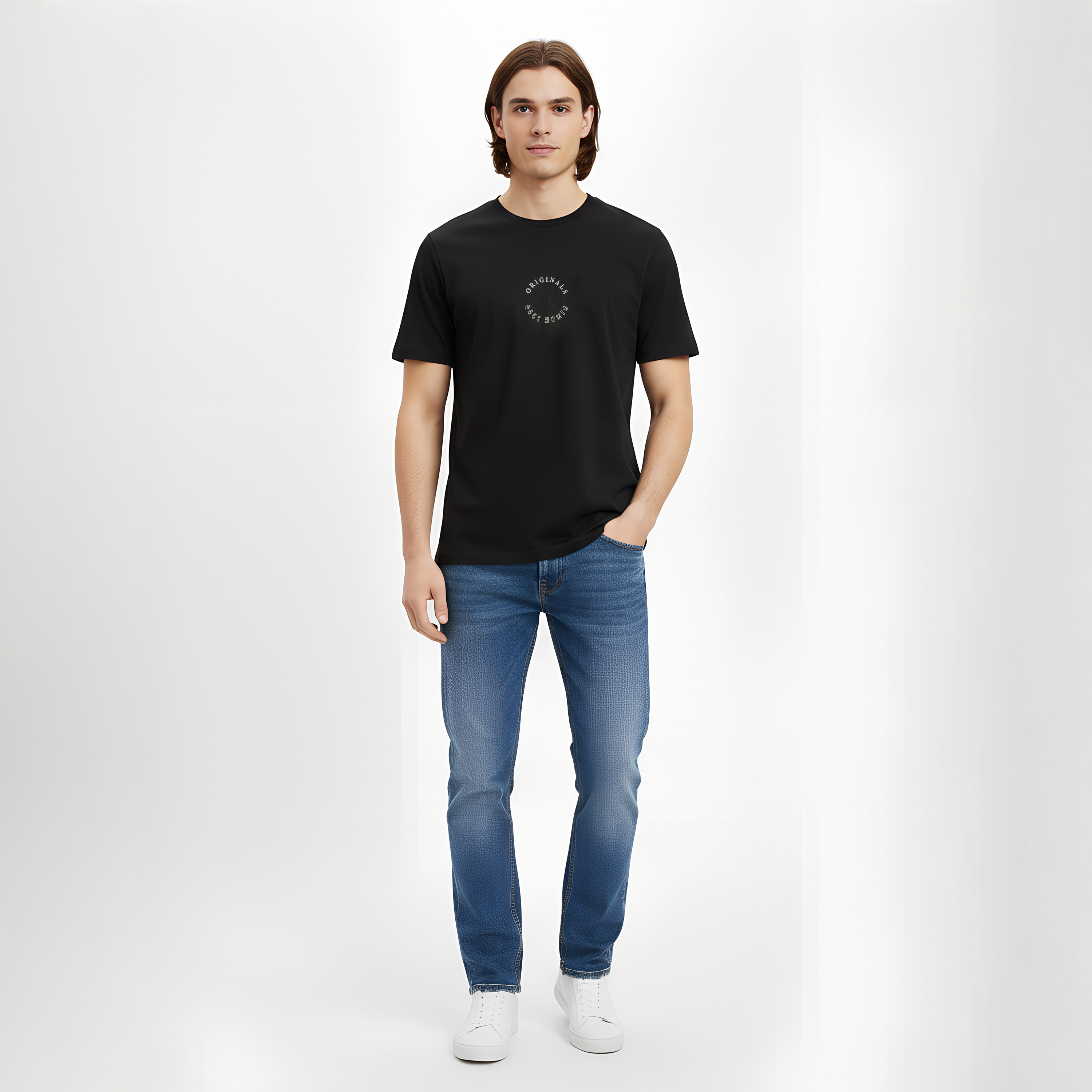 Jack & Jones Printed Crew Neck Short Sleeves Men's T-Shirt-men-clothing-tshirtsandpolos-tshirts-image-8