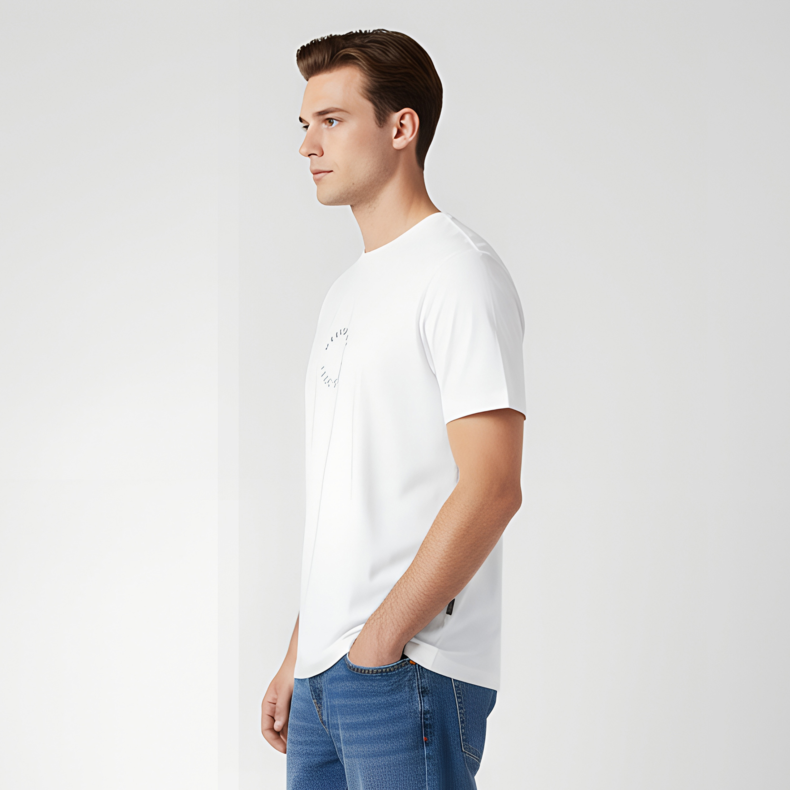 Jack & Jones Printed Crew Neck Short Sleeves Men's T-Shirt-men-clothing-tshirtsandpolos-tshirts-image-3