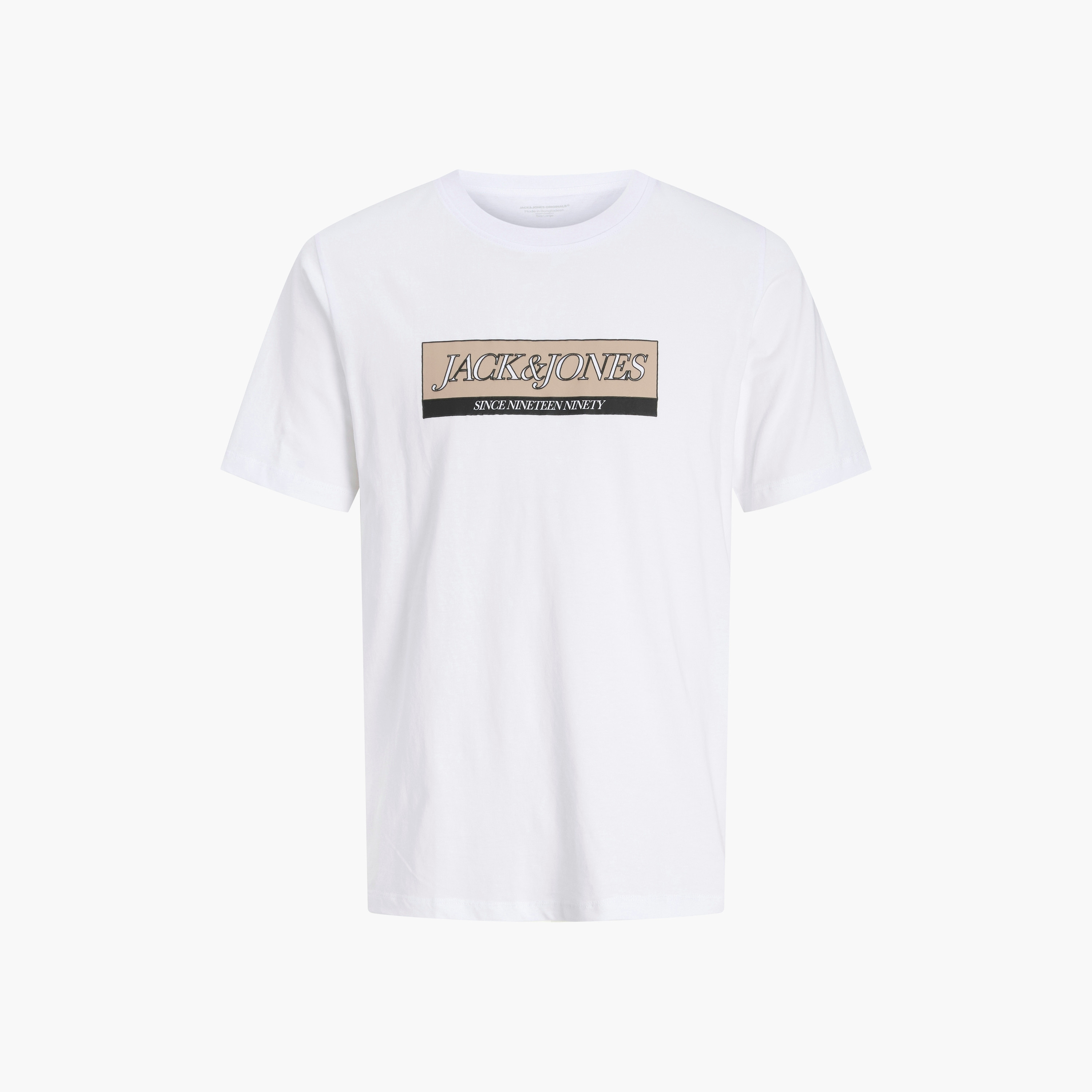 تيشيرت رجالي مطبوع برسومات بياقة دائرية وأكمام قصيرة من جاك ان جونز-men-clothing-tshirtsandpolos-tshirts-image-6