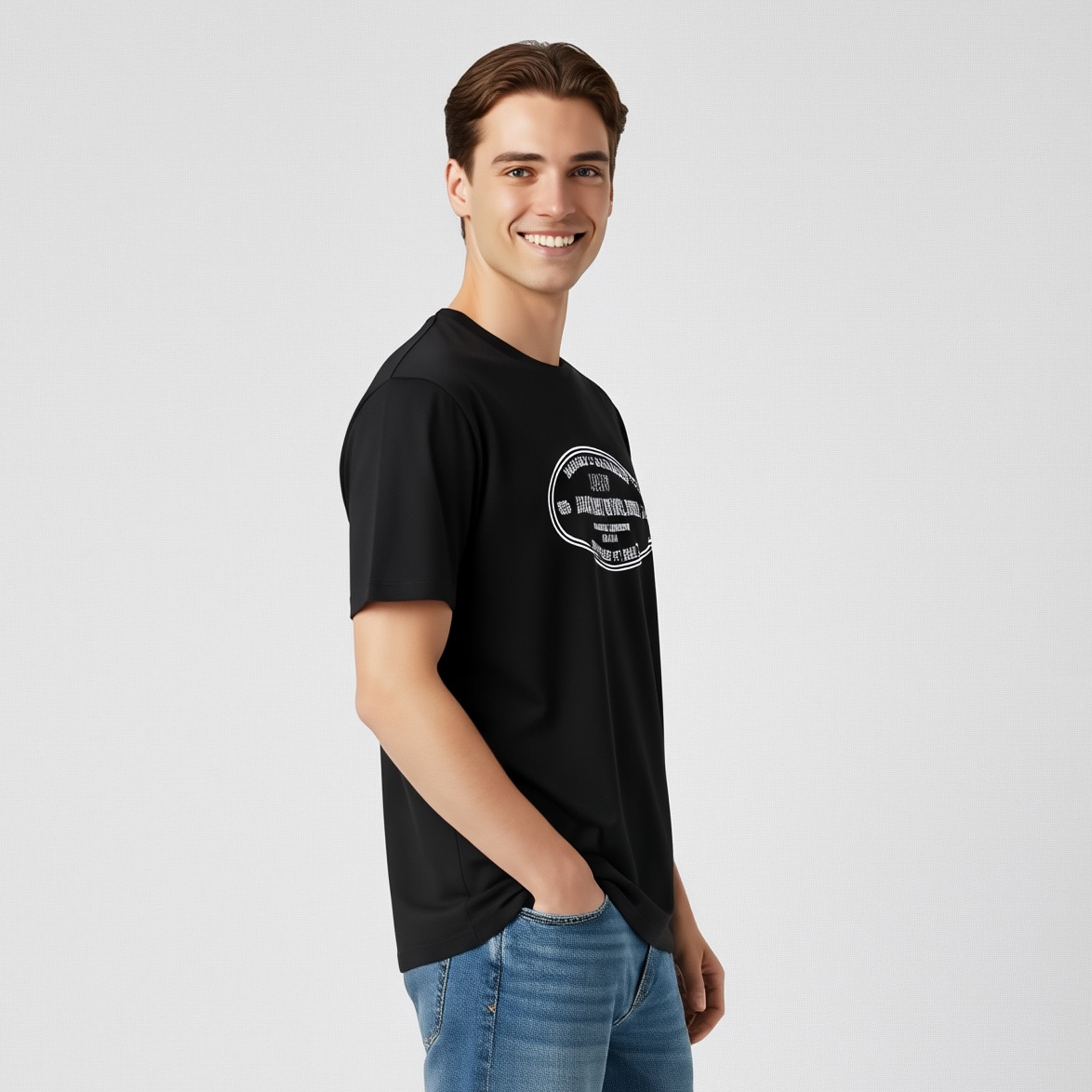 تي شيرت رجالي مطبوع بياقة دائرية وأكمام قصيرة من جاك اند جونز-men-clothing-tshirtsandpolos-tshirts-image-6