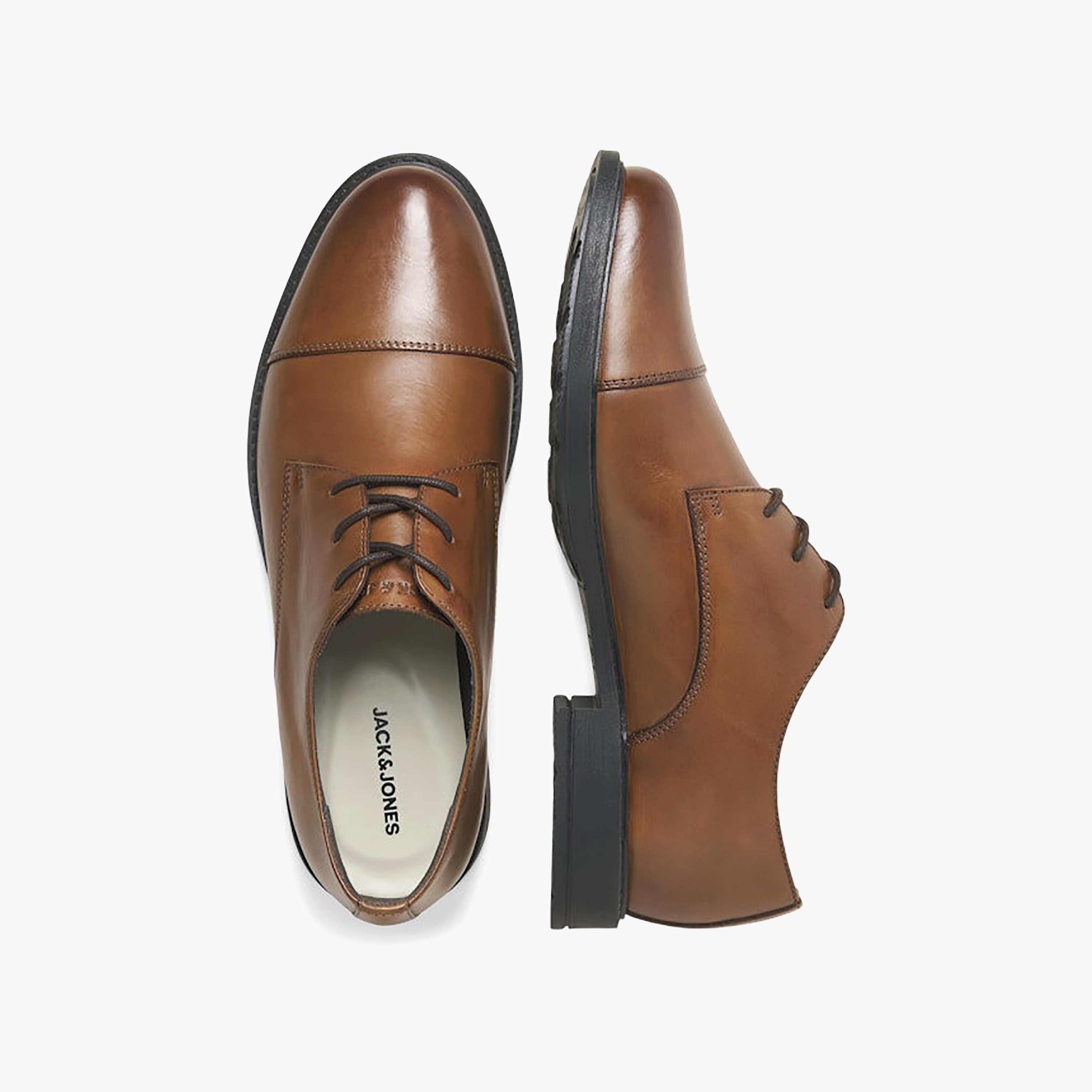 حذاء "أوكسفورد" رجالي برباط من جاك آند جونز-men-shoes-formalshoes-image-3