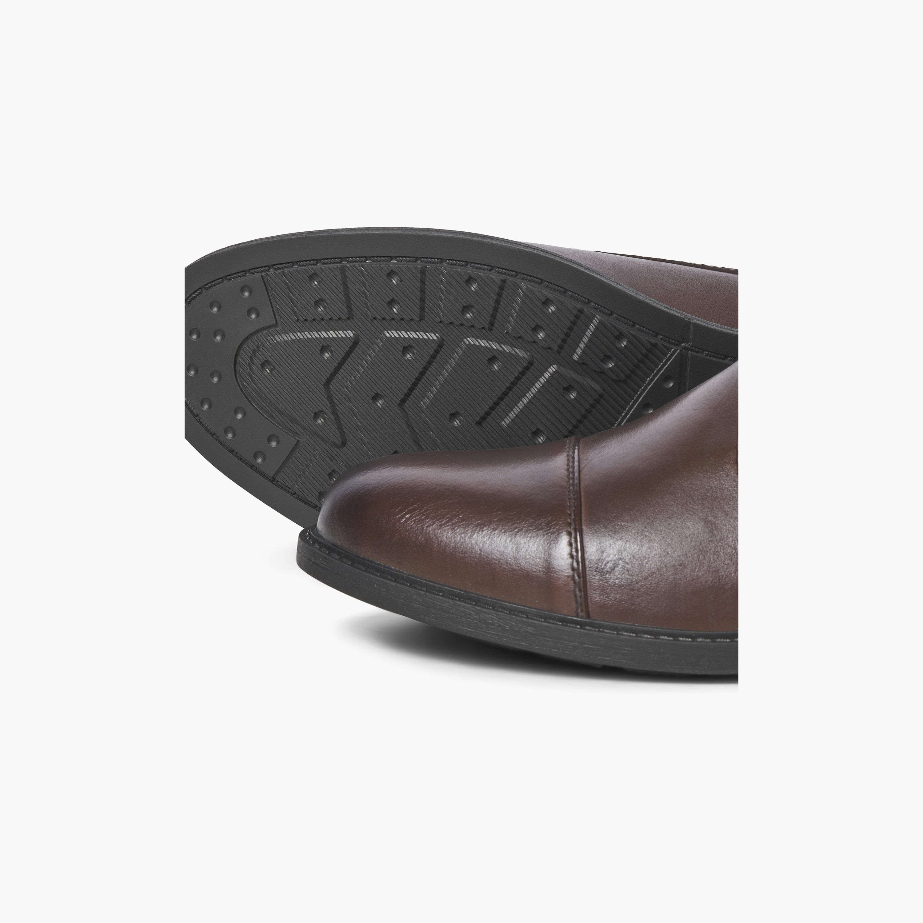 حذاء ديربي رجالي برباط وكاحل منخفض من جاك آند جونز | 12283812-men-shoes-formalshoes-image-2