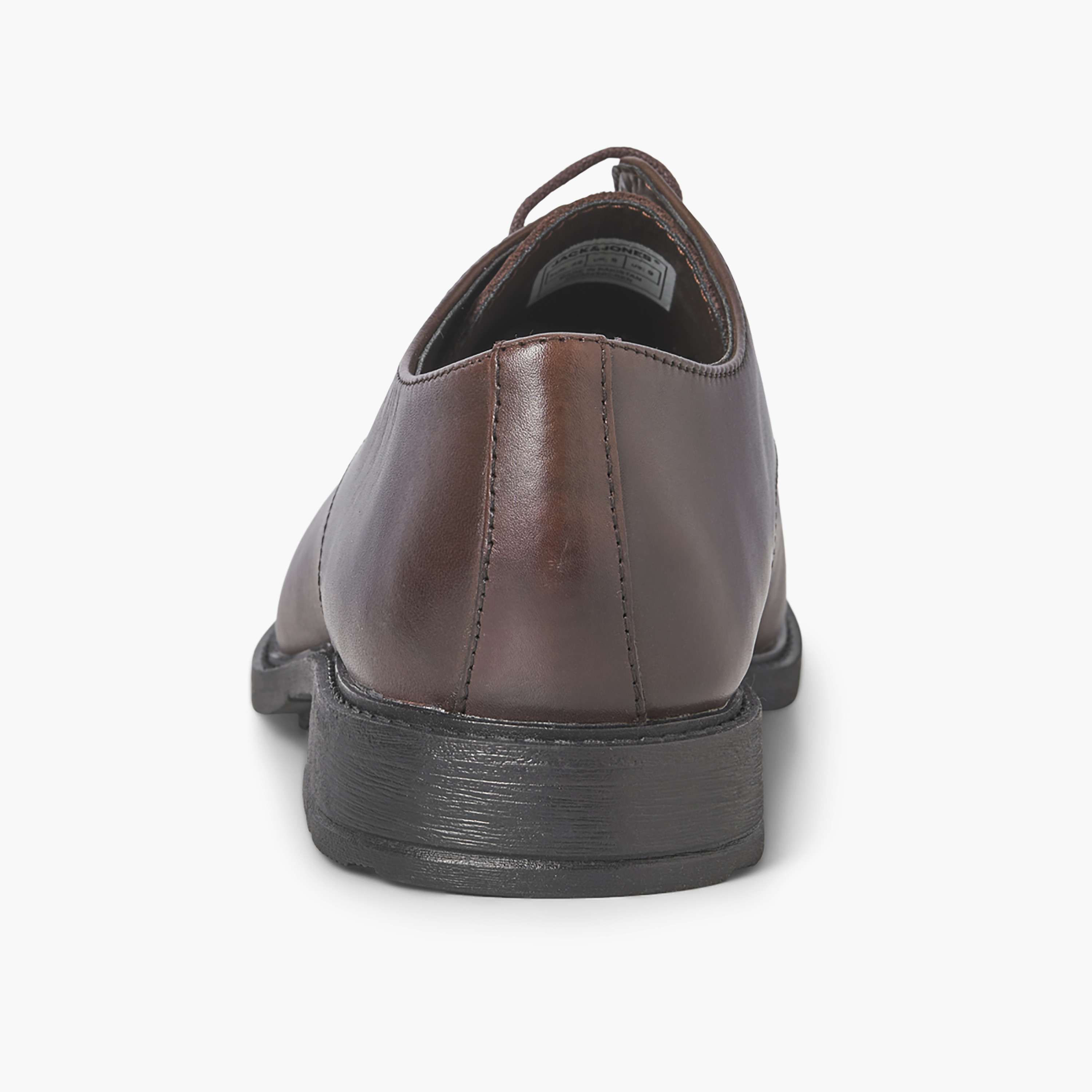 حذاء ديربي رجالي برباط وكاحل منخفض من جاك آند جونز | 12283812-men-shoes-formalshoes-image-5