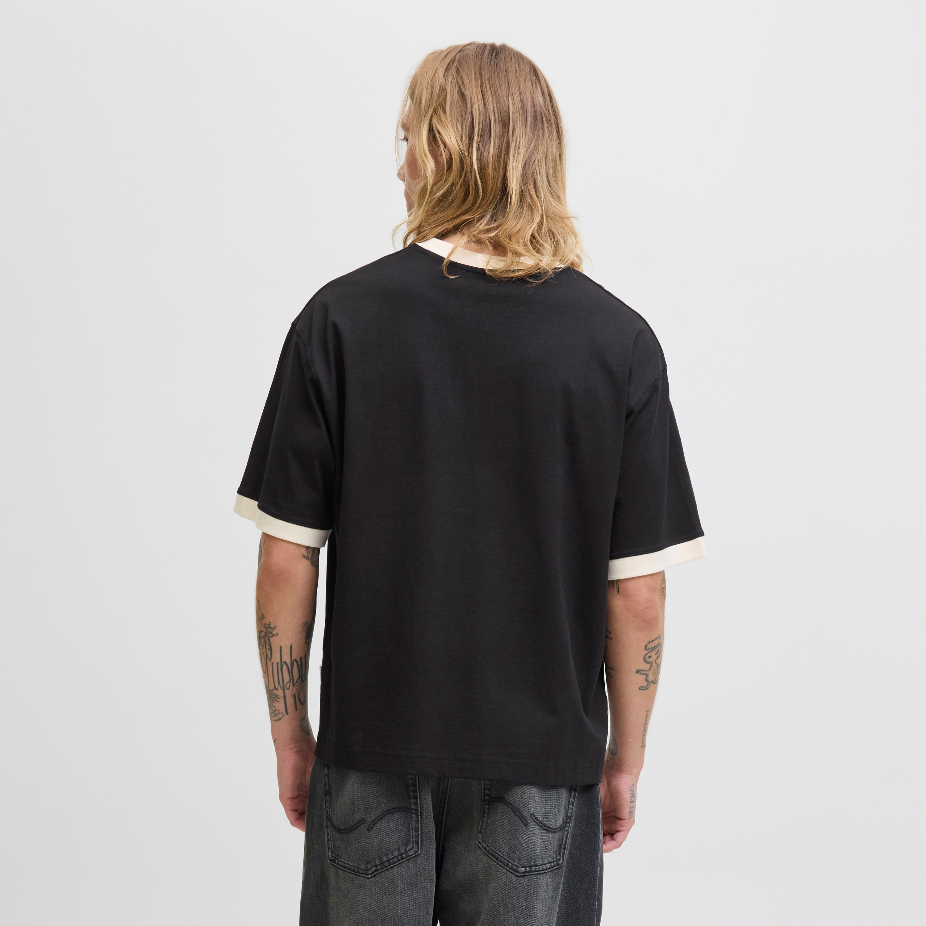 Jack & Jones Printed Crew Neck Short Sleeves Men's T-Shirt-men-clothing-tshirtsandpolos-tshirts-image-4