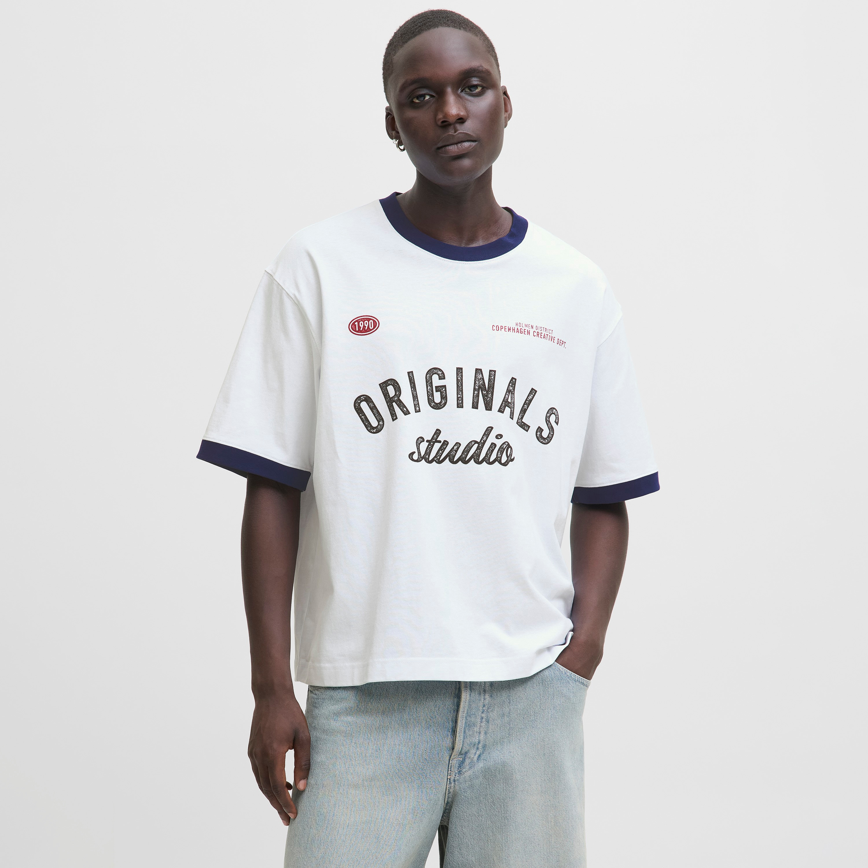 Jack & Jones Printed Crew Neck Short Sleeves Men's T-Shirt-men-clothing-tshirtsandpolos-tshirts-image-5