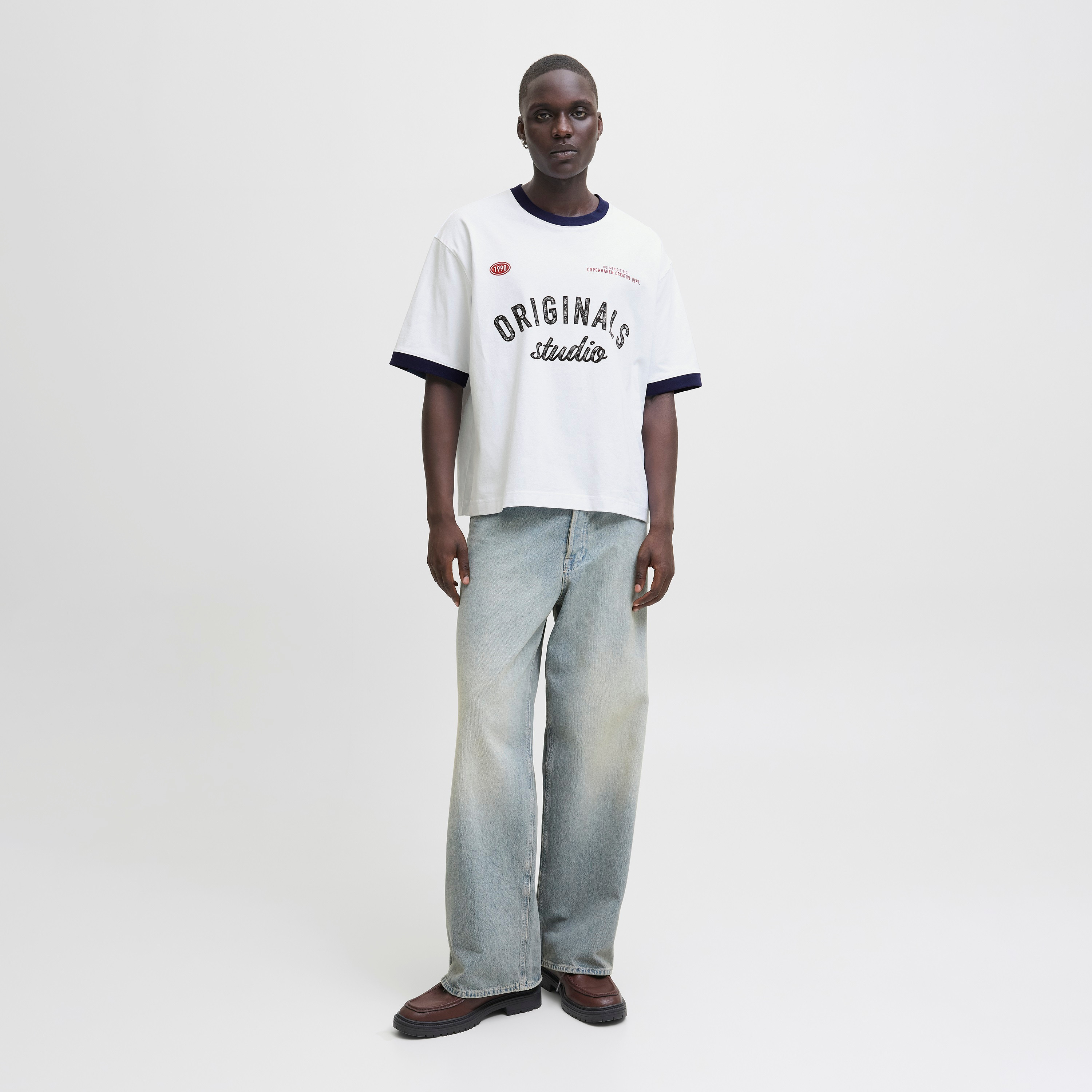 Jack & Jones Printed Crew Neck Short Sleeves Men's T-Shirt-men-clothing-tshirtsandpolos-tshirts-image-6
