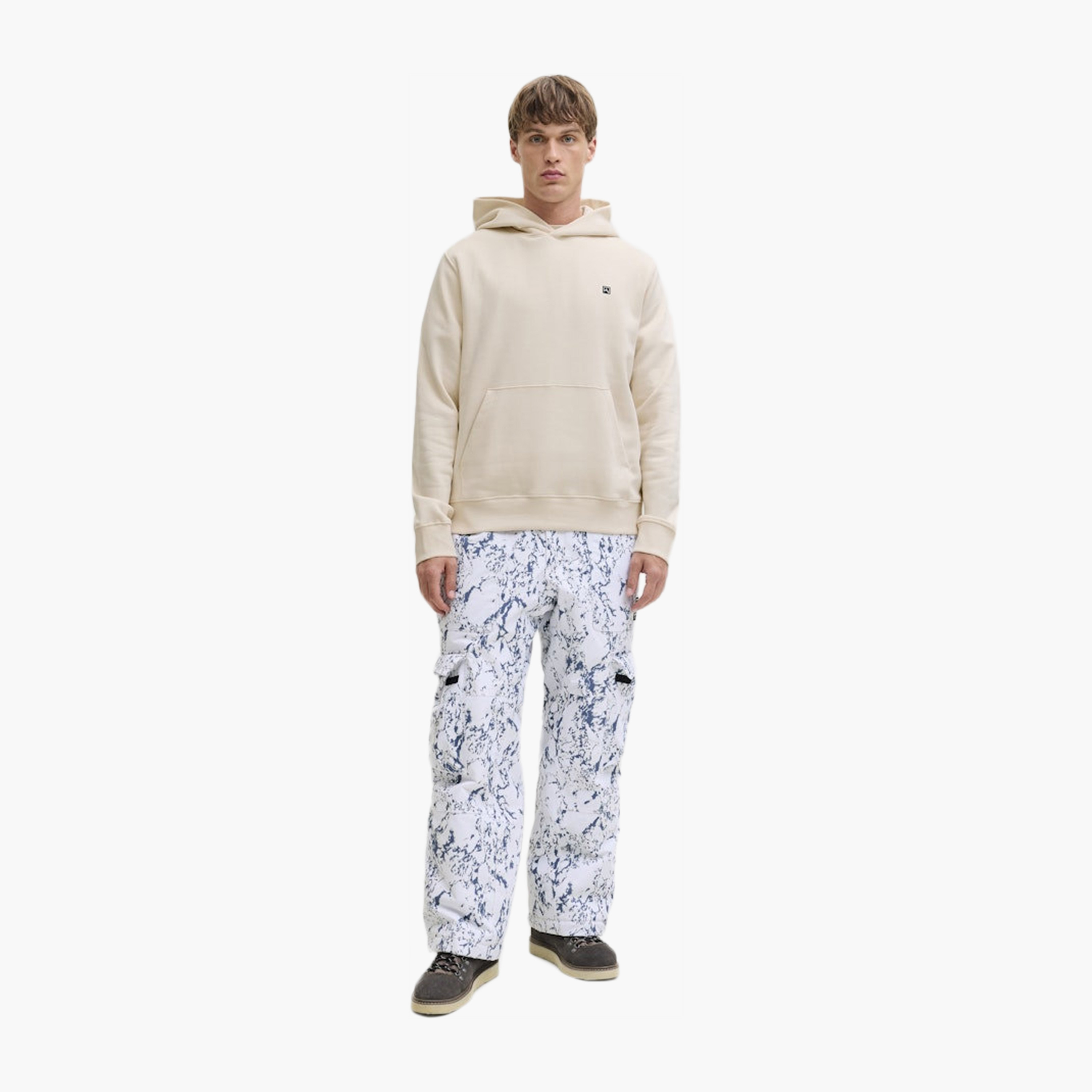 Jack & Jones Abstract Topographic Hooded Neck Long Sleeves Men's Sweatshirt-men-clothing-hoodiesandsweatshirts-image-18
