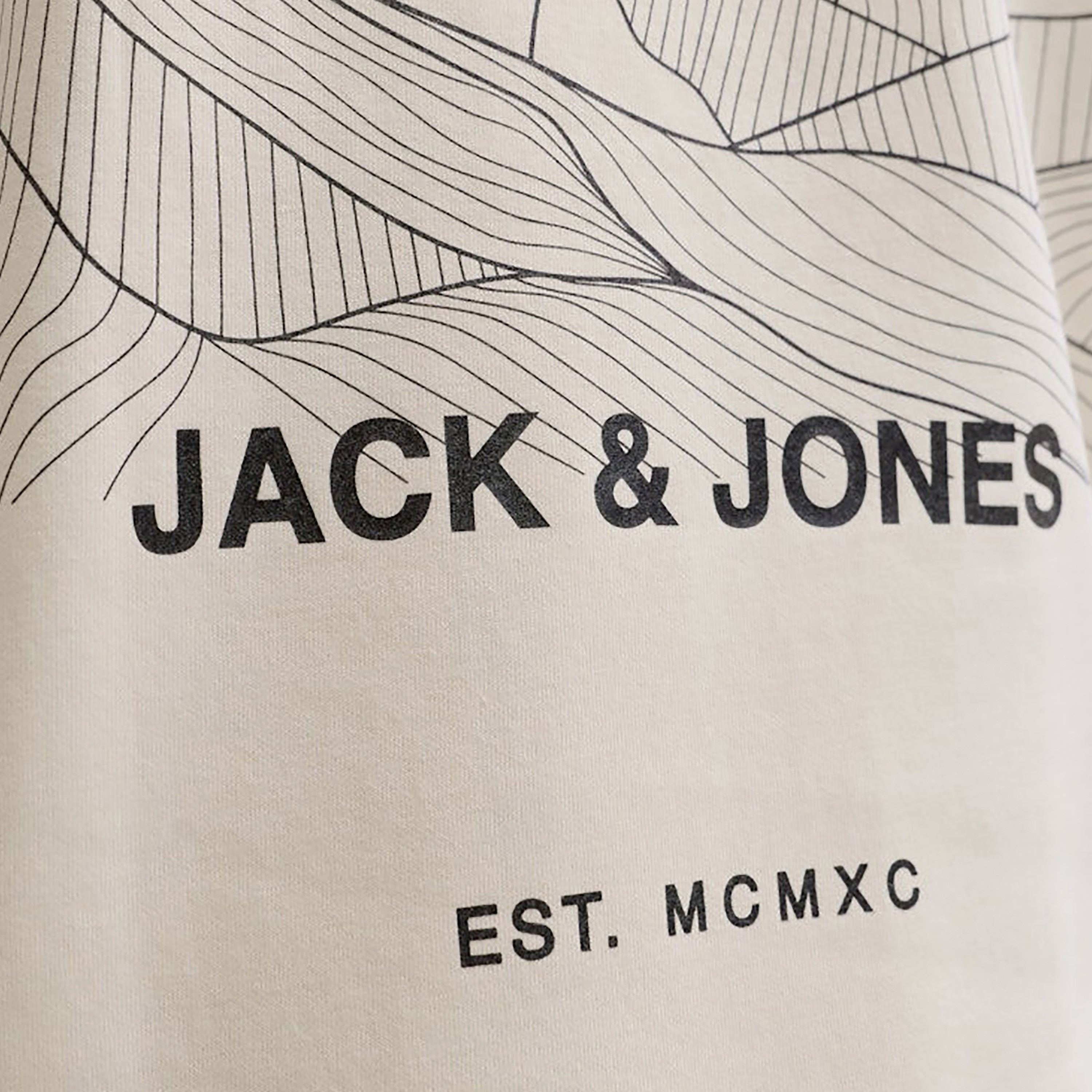 Jack & Jones Abstract Topographic Hooded Neck Long Sleeves Men's Sweatshirt-men-clothing-hoodiesandsweatshirts-image-22