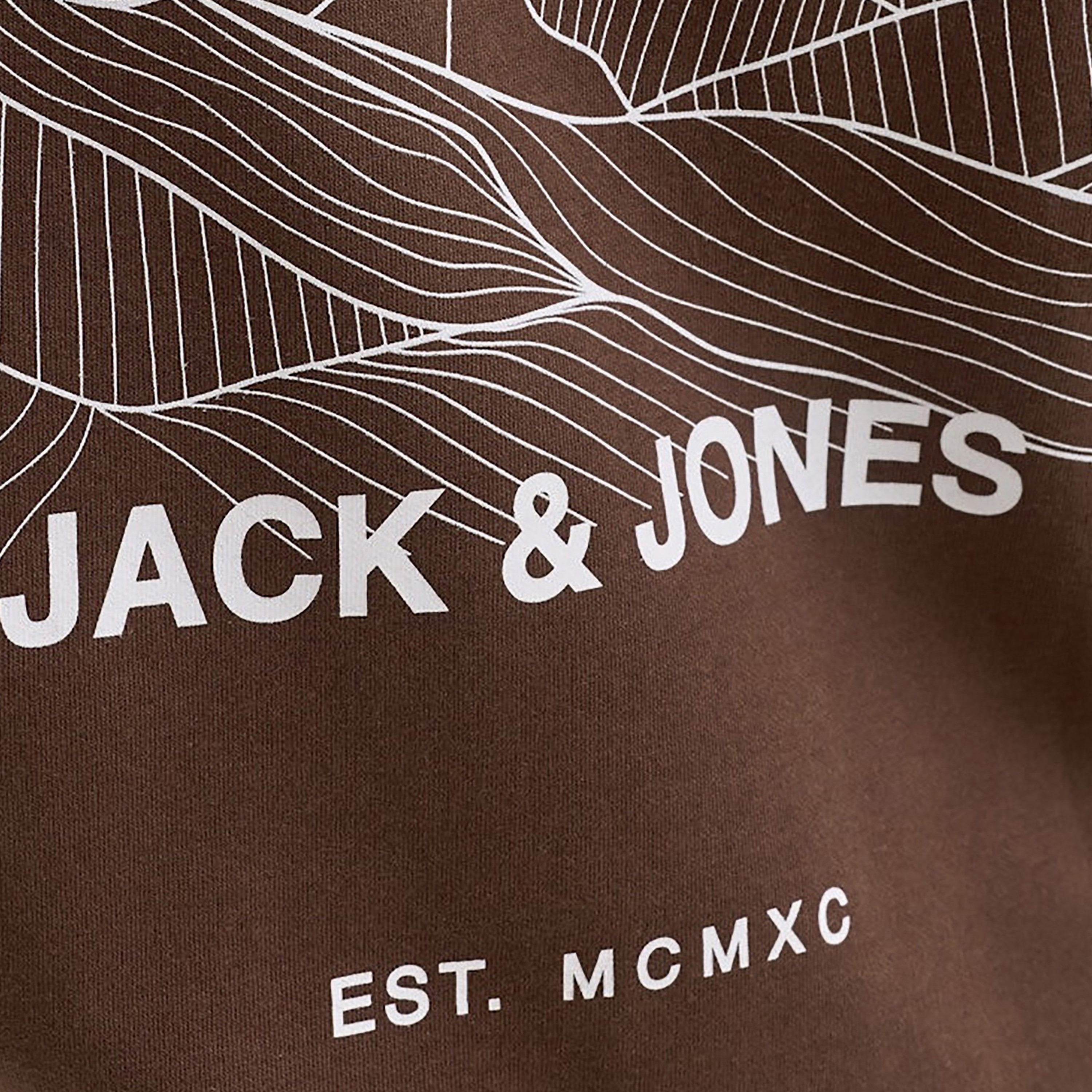 Jack & Jones Abstract Topographic Hooded Neck Long Sleeves Men's Sweatshirt-men-clothing-hoodiesandsweatshirts-image-14
