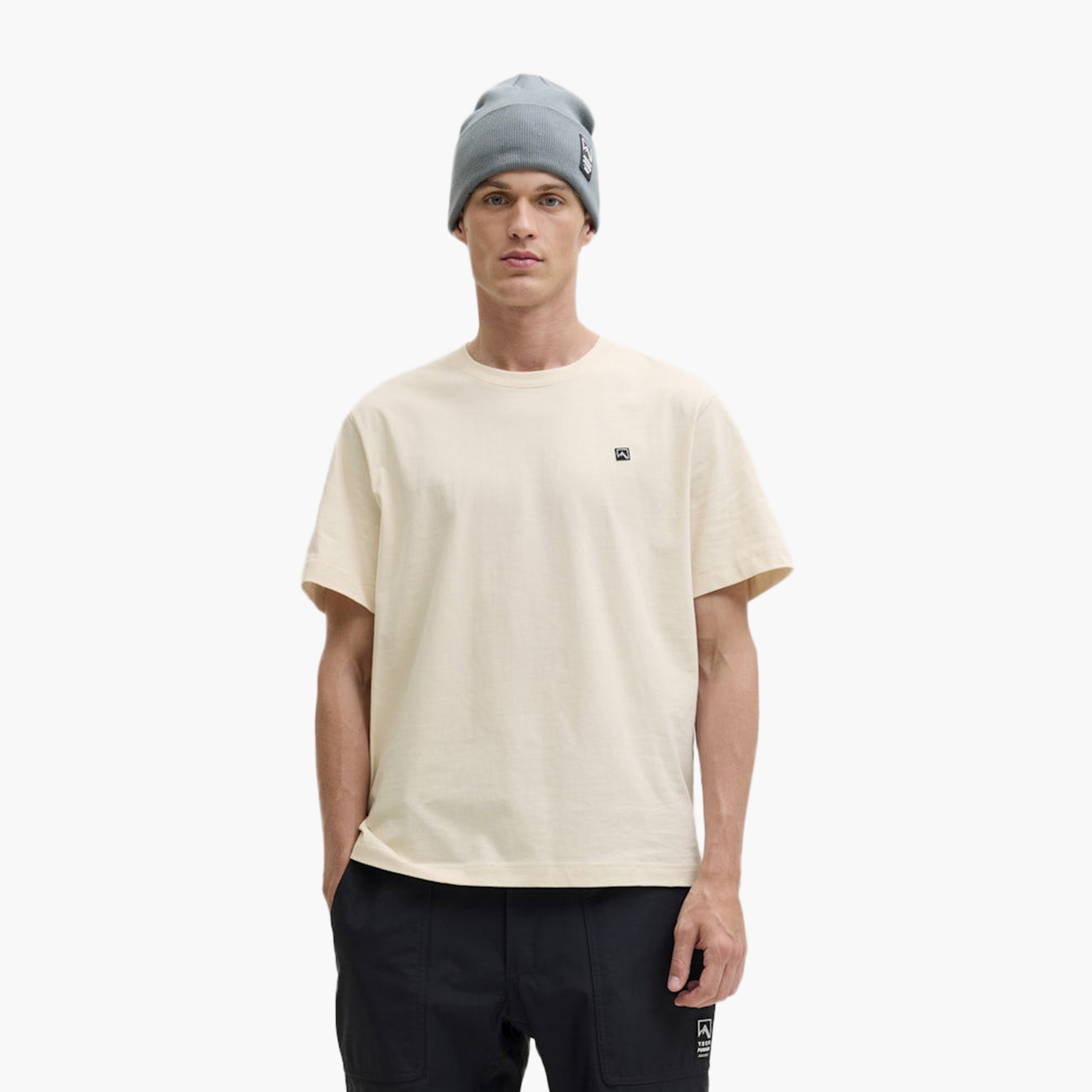 Jack & Jones Abstract Topographic Crew Neck Short Sleeves Men's T-Shirt-men-clothing-tshirtsandpolos-tshirts-image-1