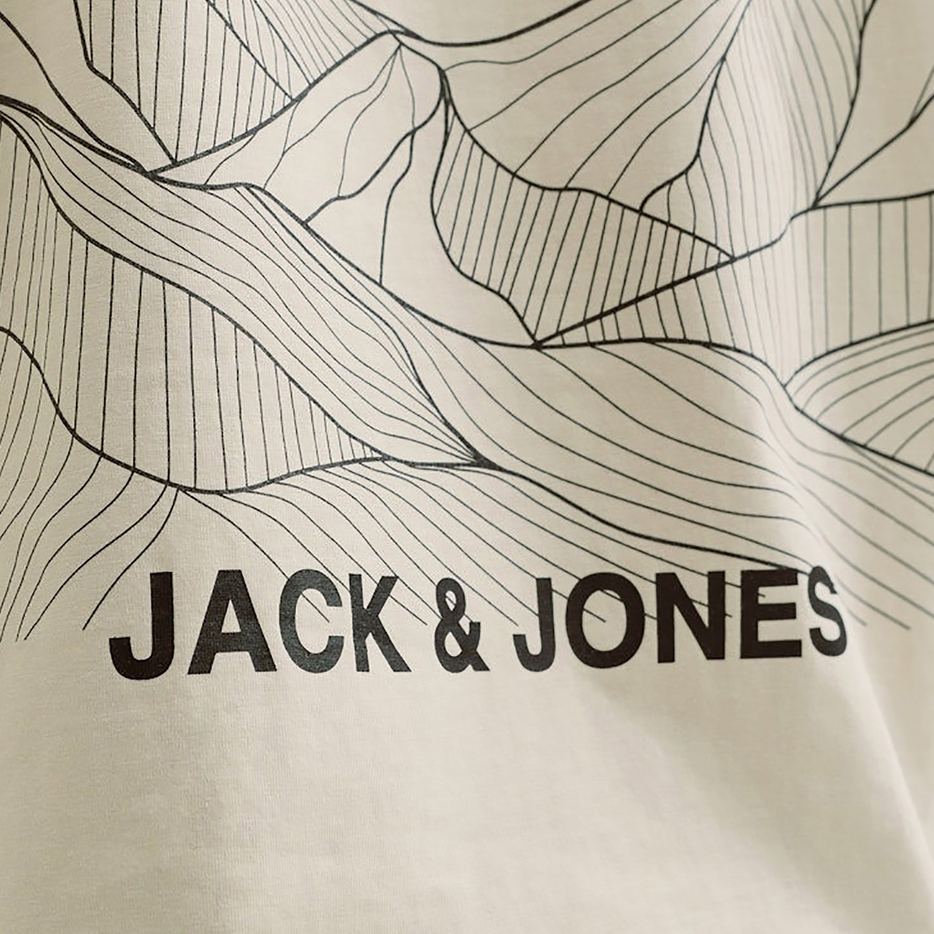 Jack & Jones Abstract Topographic Crew Neck Short Sleeves Men's T-Shirt-men-clothing-tshirtsandpolos-tshirts-image-3