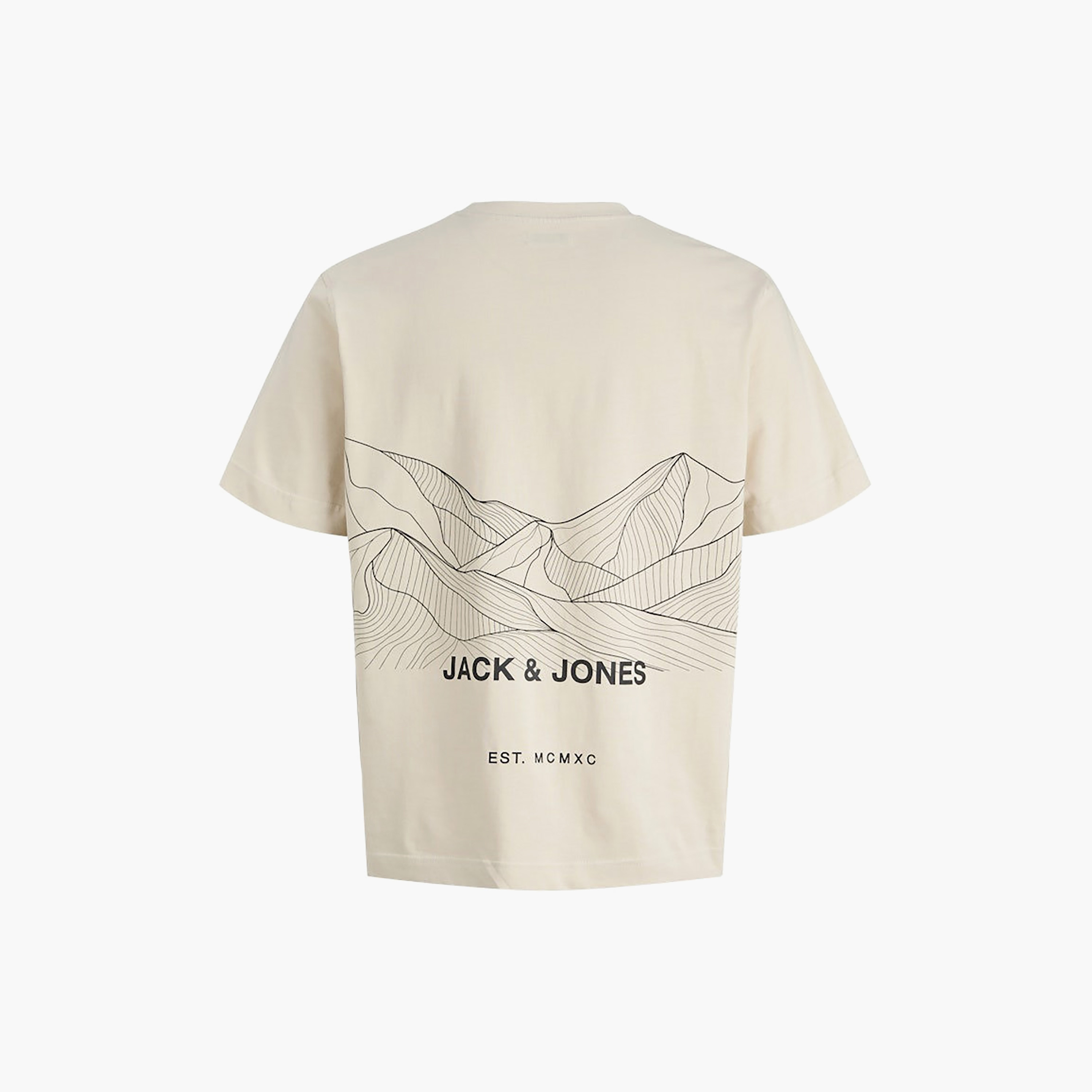 Jack & Jones Abstract Topographic Crew Neck Short Sleeves Men's T-Shirt-men-clothing-tshirtsandpolos-tshirts-image-8