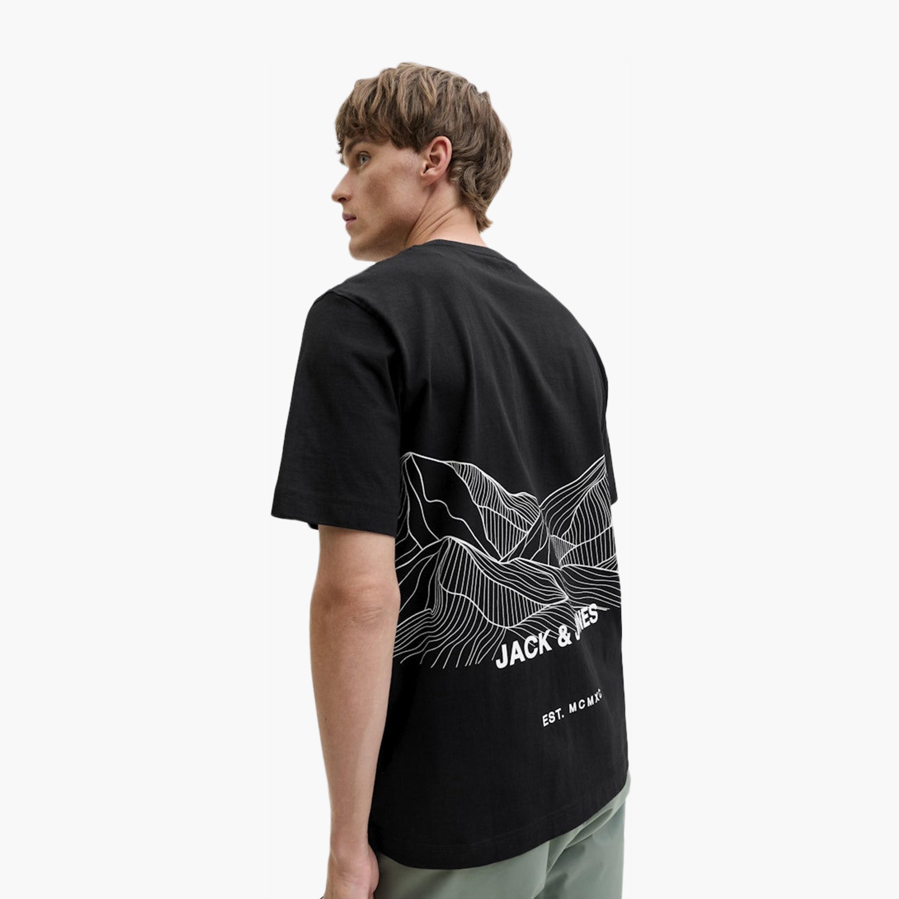 Jack & Jones Abstract Topographic Crew Neck Short Sleeves Men's T-Shirt-men-clothing-tshirtsandpolos-tshirts-image-11
