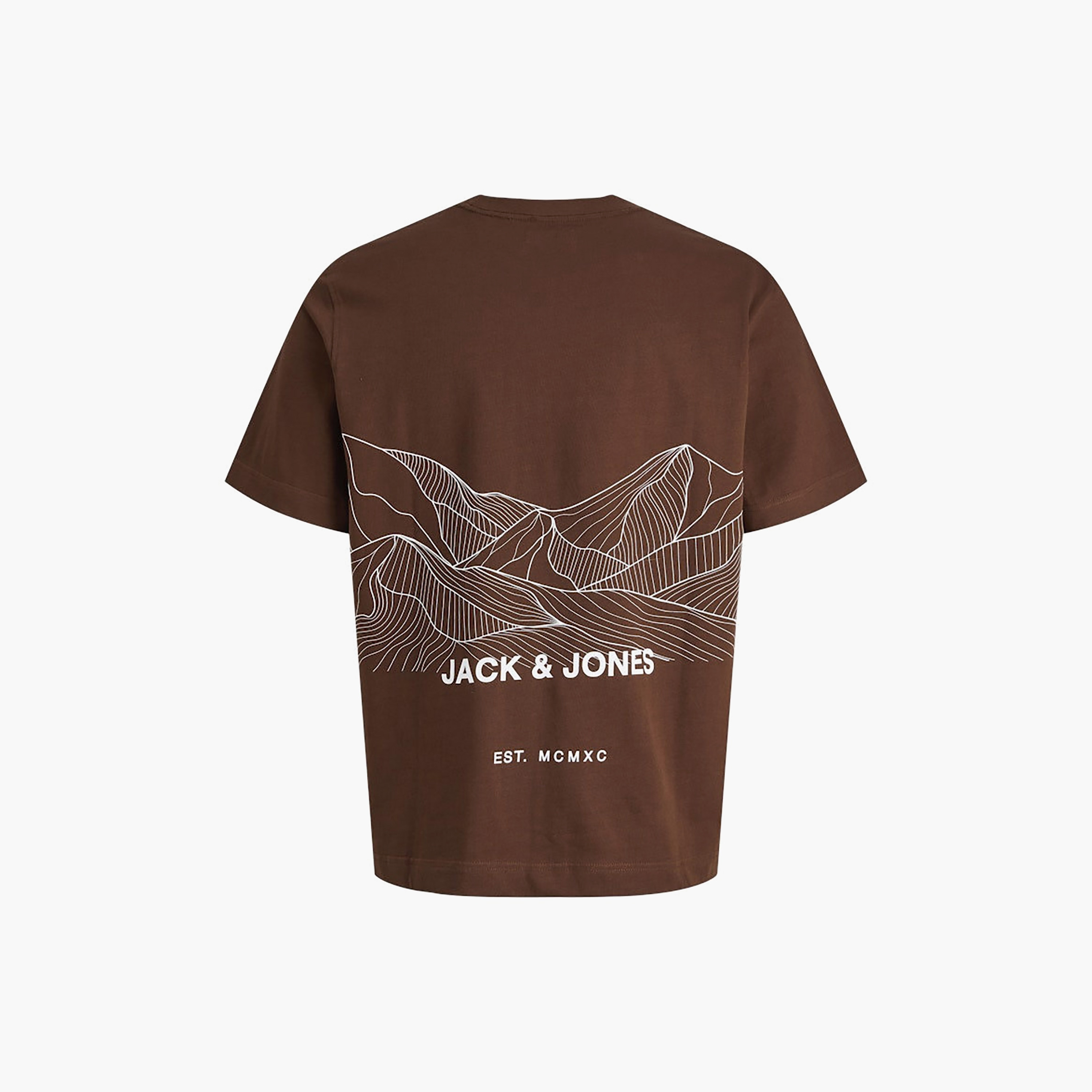 Jack & Jones Abstract Topographic Crew Neck Short Sleeves Men's T-Shirt-men-clothing-tshirtsandpolos-tshirts-image-24