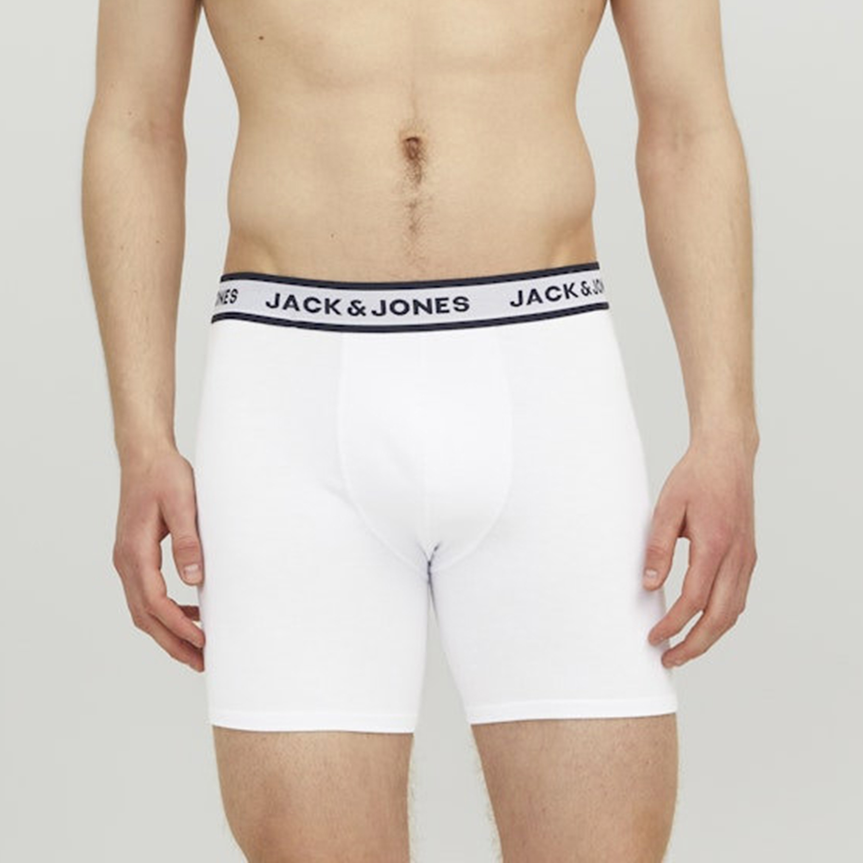Jack & Jones Plus Size Pack of 3 Brand Print Waistband Men's Boxer Briefs-men-clothing-innerwear-underwear-image-7