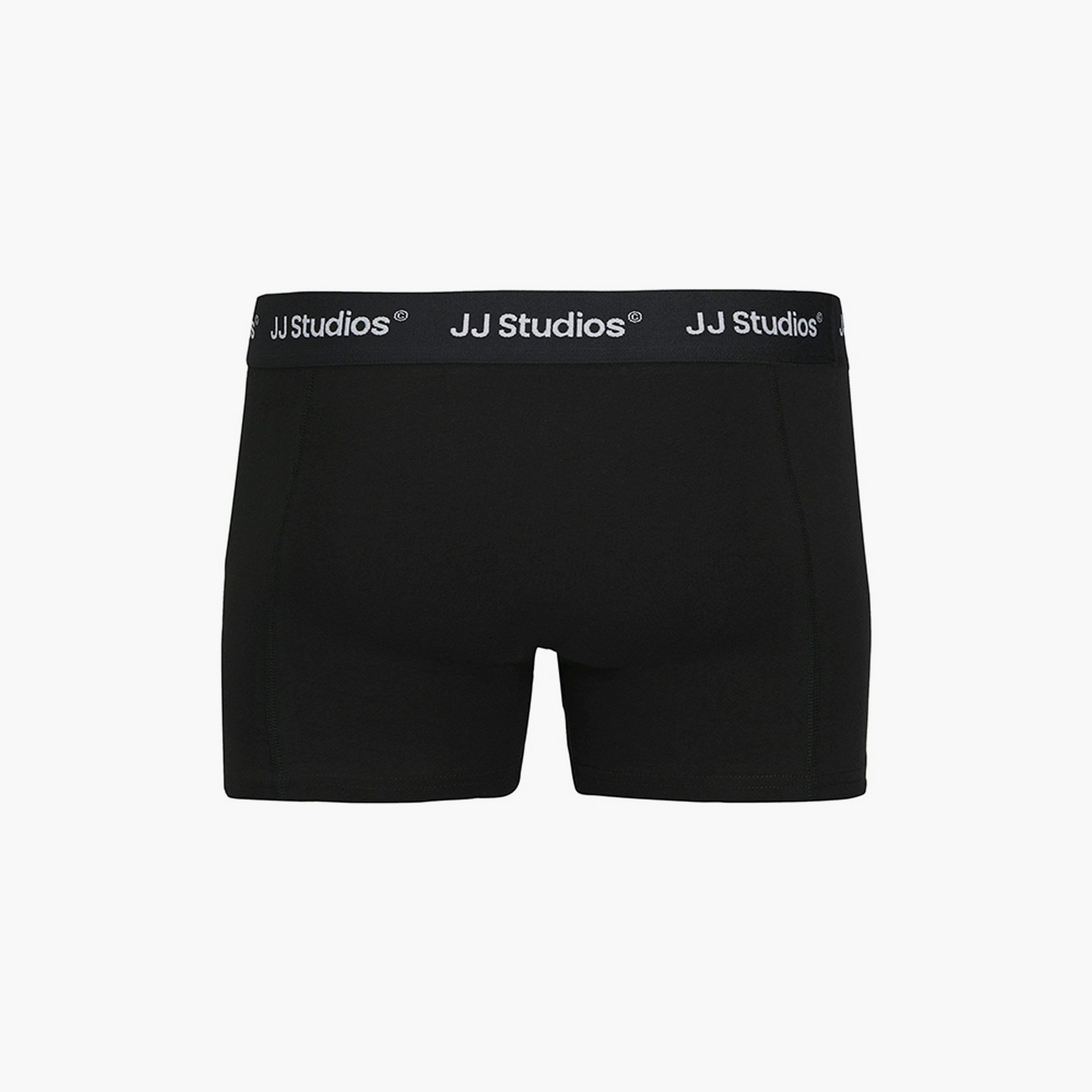Jack & Jones Plus Size Pack of 3 Brand Print Waistband Trunks-men-clothing-innerwear-underwear-image-2