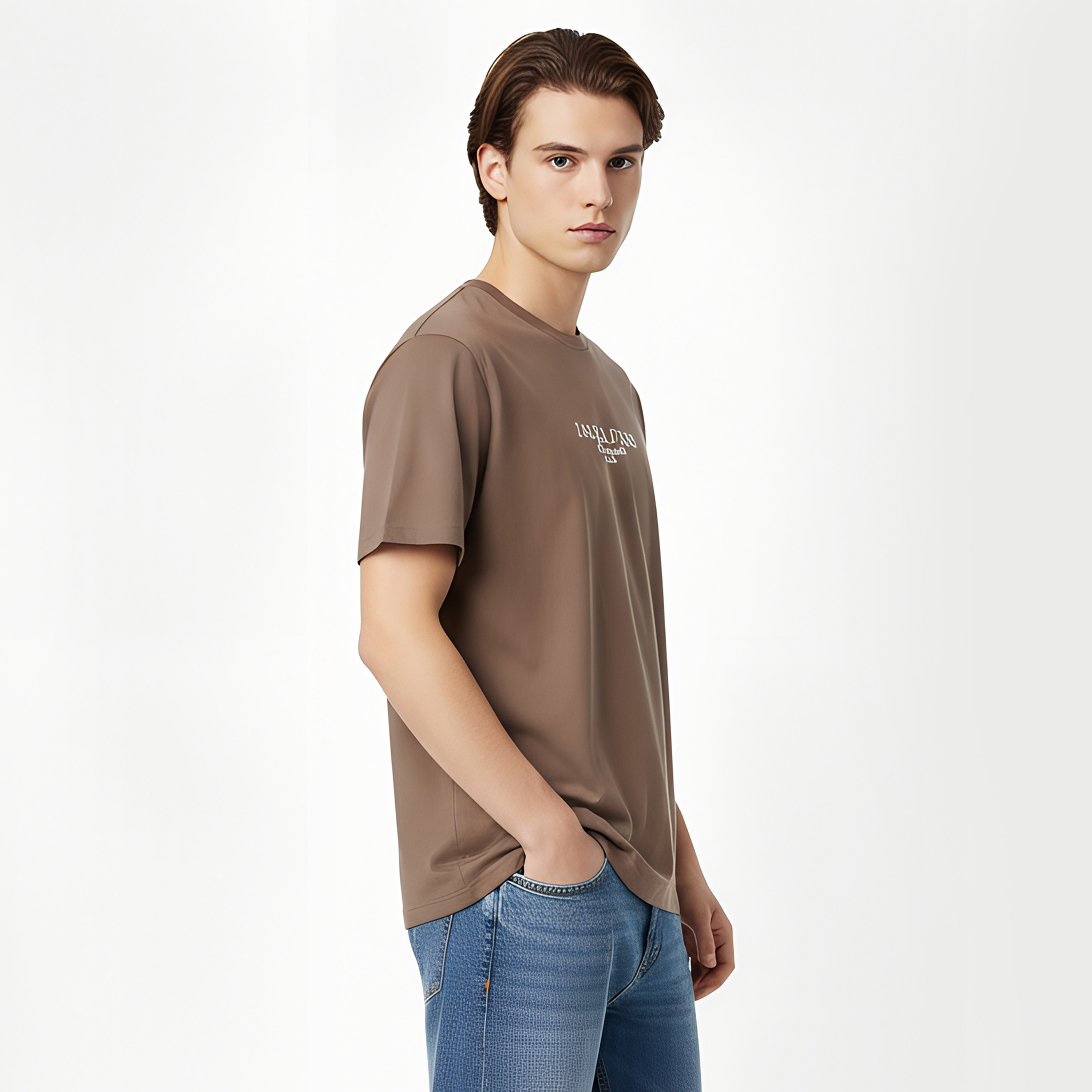 Jack & Jones Logo Crew Neck Short Sleeves Men's T-Shirt-men-clothing-tshirtsandpolos-tshirts-image-3