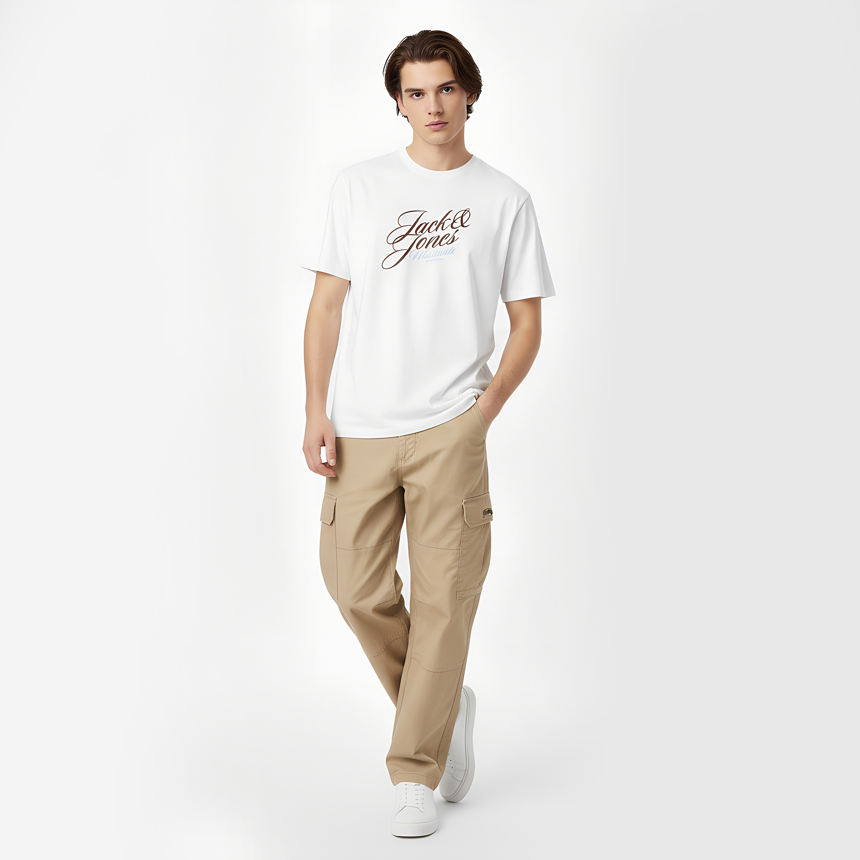 Jack & Jones Printed Crew Neck Short Sleeves Men's T-Shirt-men-clothing-tshirtsandpolos-tshirts-image-8