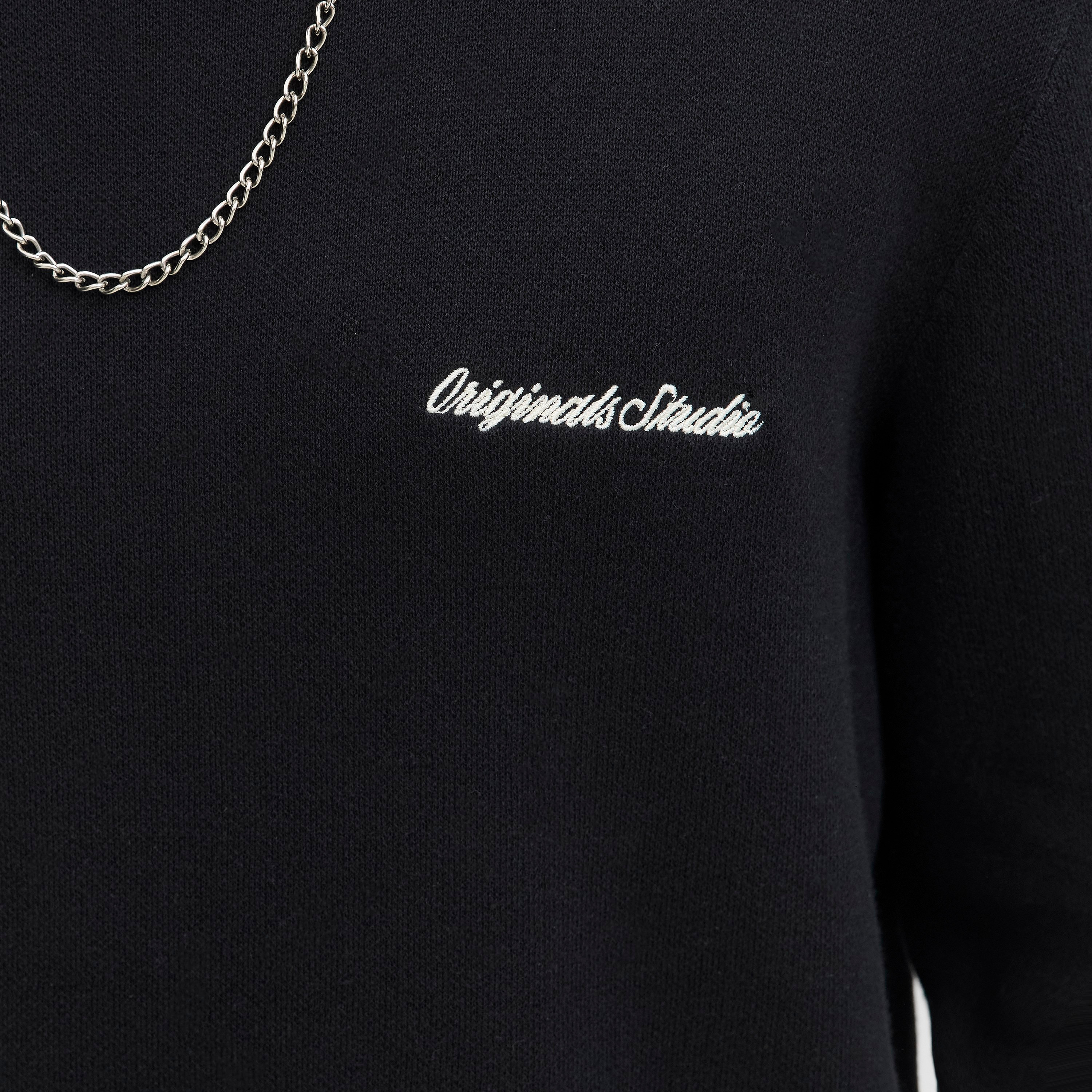 Jack & Jones Textured Crew Neck Long Sleeves Men's Pullover-men-clothing-sweatersandpullovers-image-3