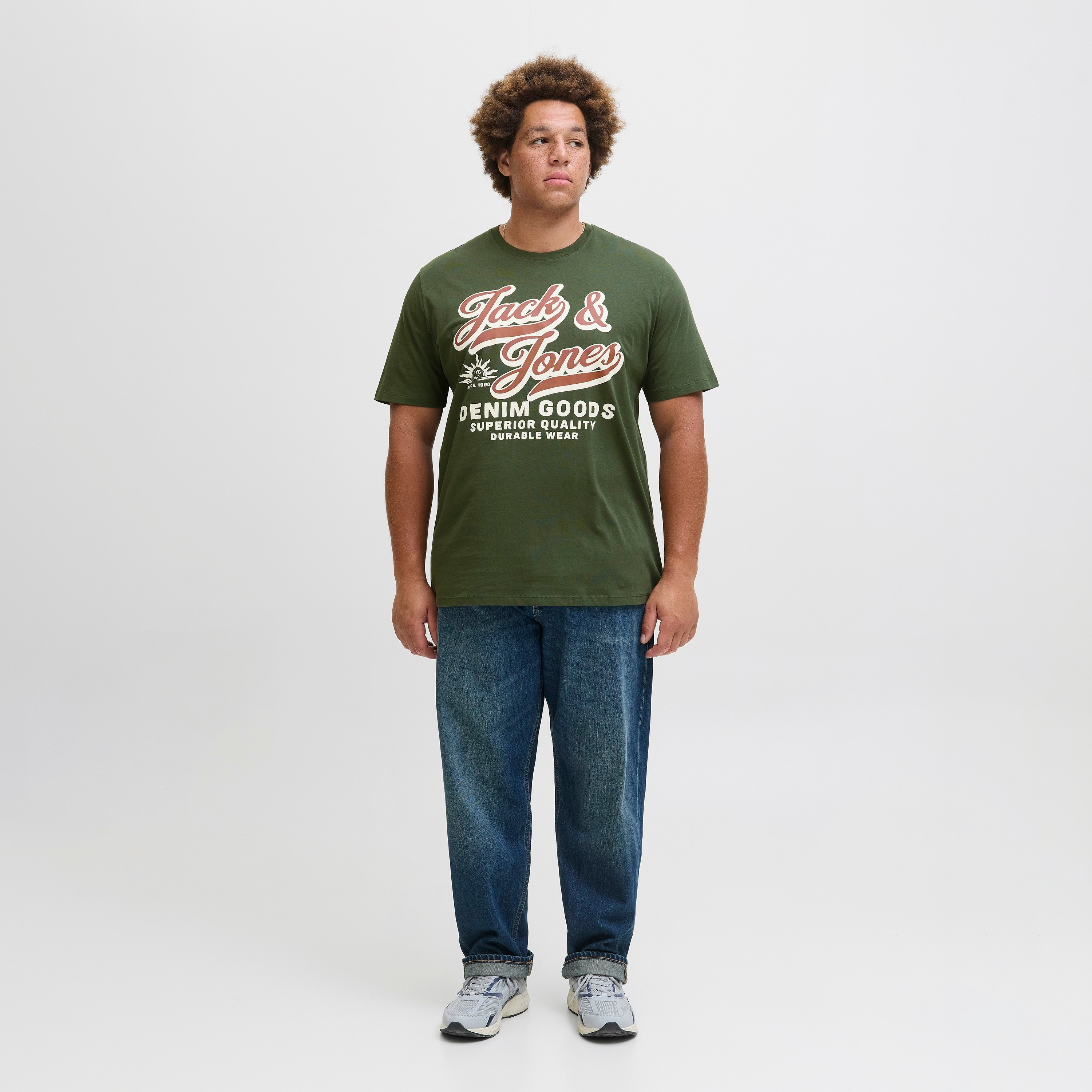 تيشيرت رجالي بأكمام قصيرة وياقة دائرية بطبعة جرافيك بلص من جاك اند جونز-men-clothing-tshirtsandpolos-tshirts-image-6