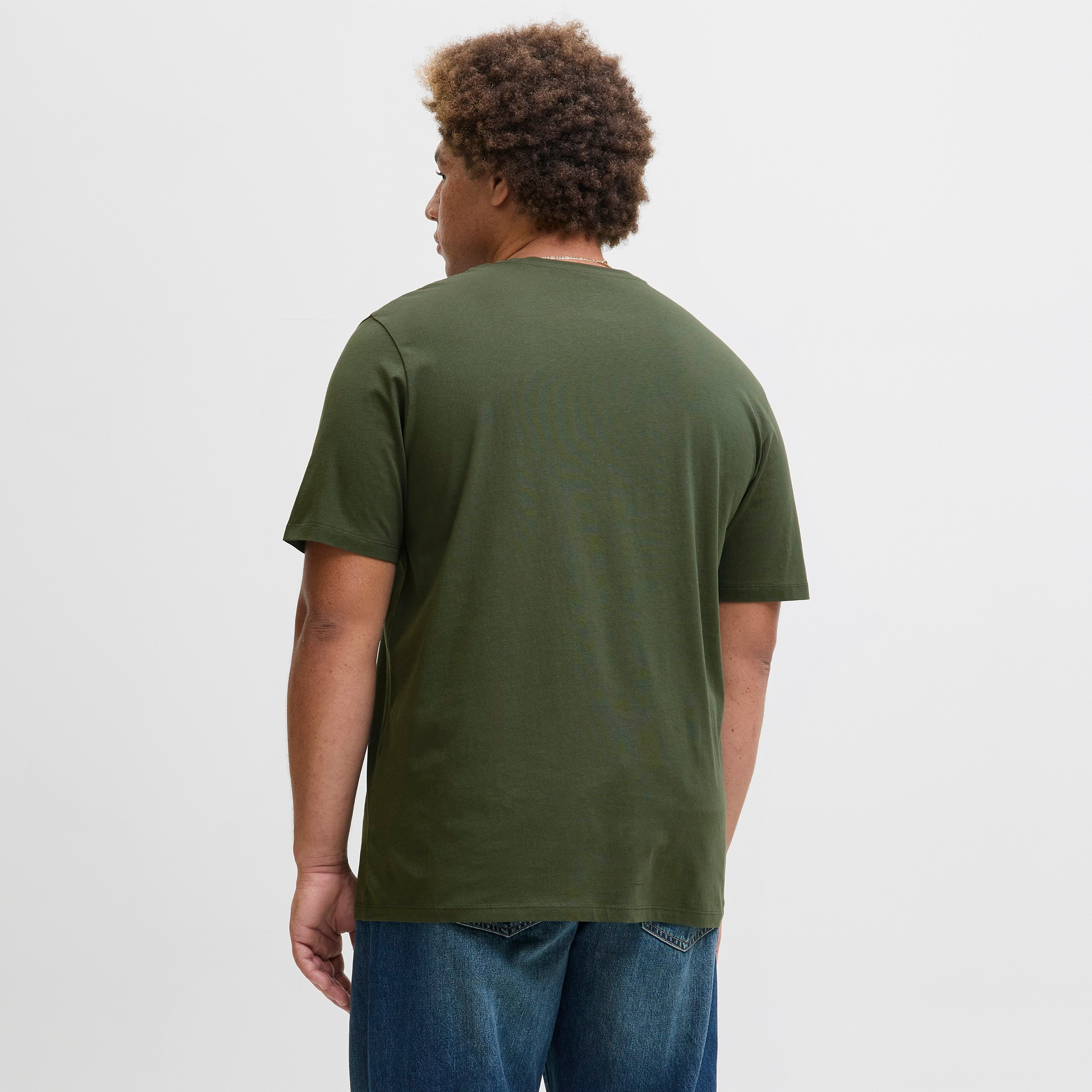تيشيرت رجالي بأكمام قصيرة وياقة دائرية بطبعة جرافيك بلص من جاك اند جونز-men-clothing-tshirtsandpolos-tshirts-image-8