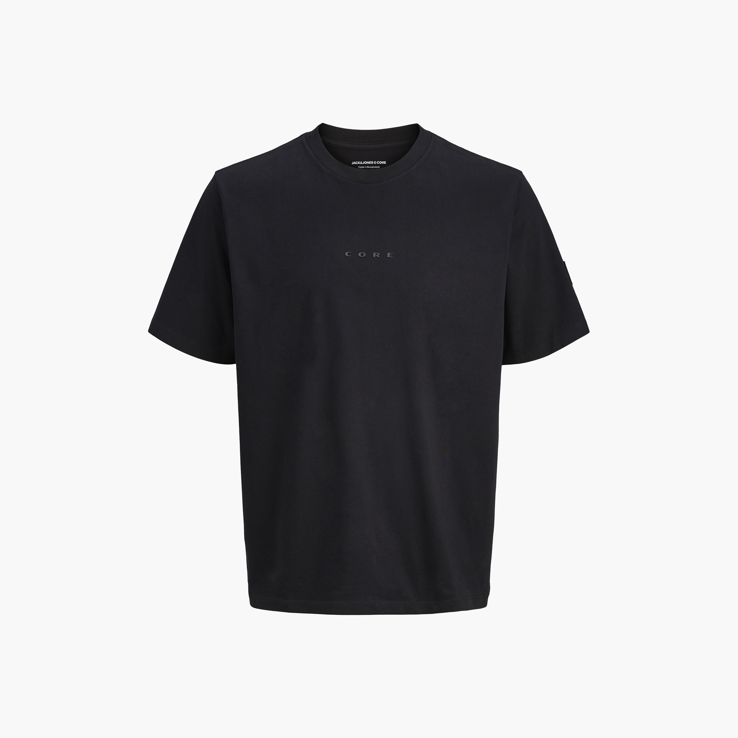 تيشيرت رجالي سادة بياقة دائرية وأكمام قصيرة من جاك ان جونز-men-clothing-tshirtsandpolos-tshirts-image-4