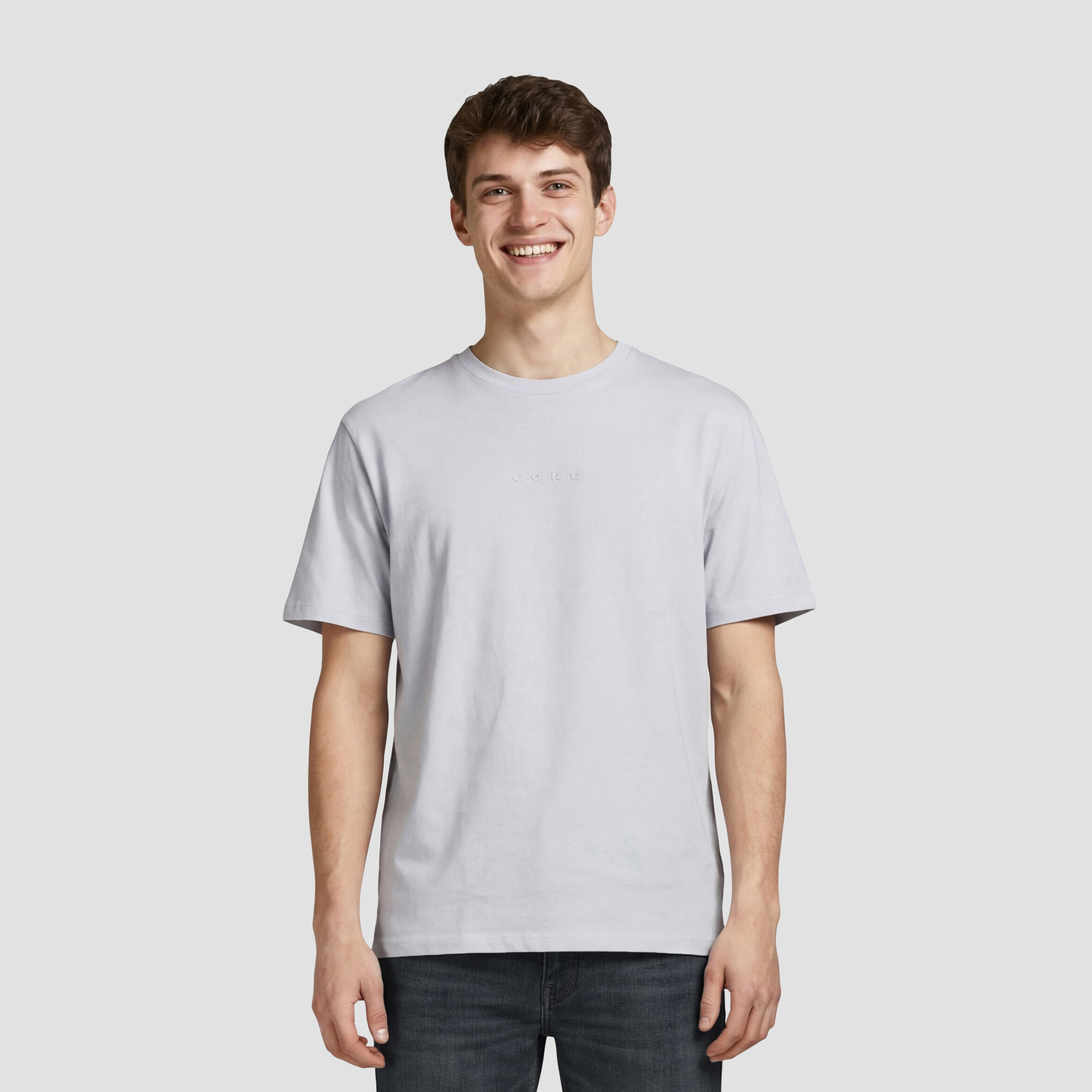 تيشيرت رجالي سادة بياقة دائرية وأكمام قصيرة من جاك ان جونز-men-clothing-tshirtsandpolos-tshirts-image-5