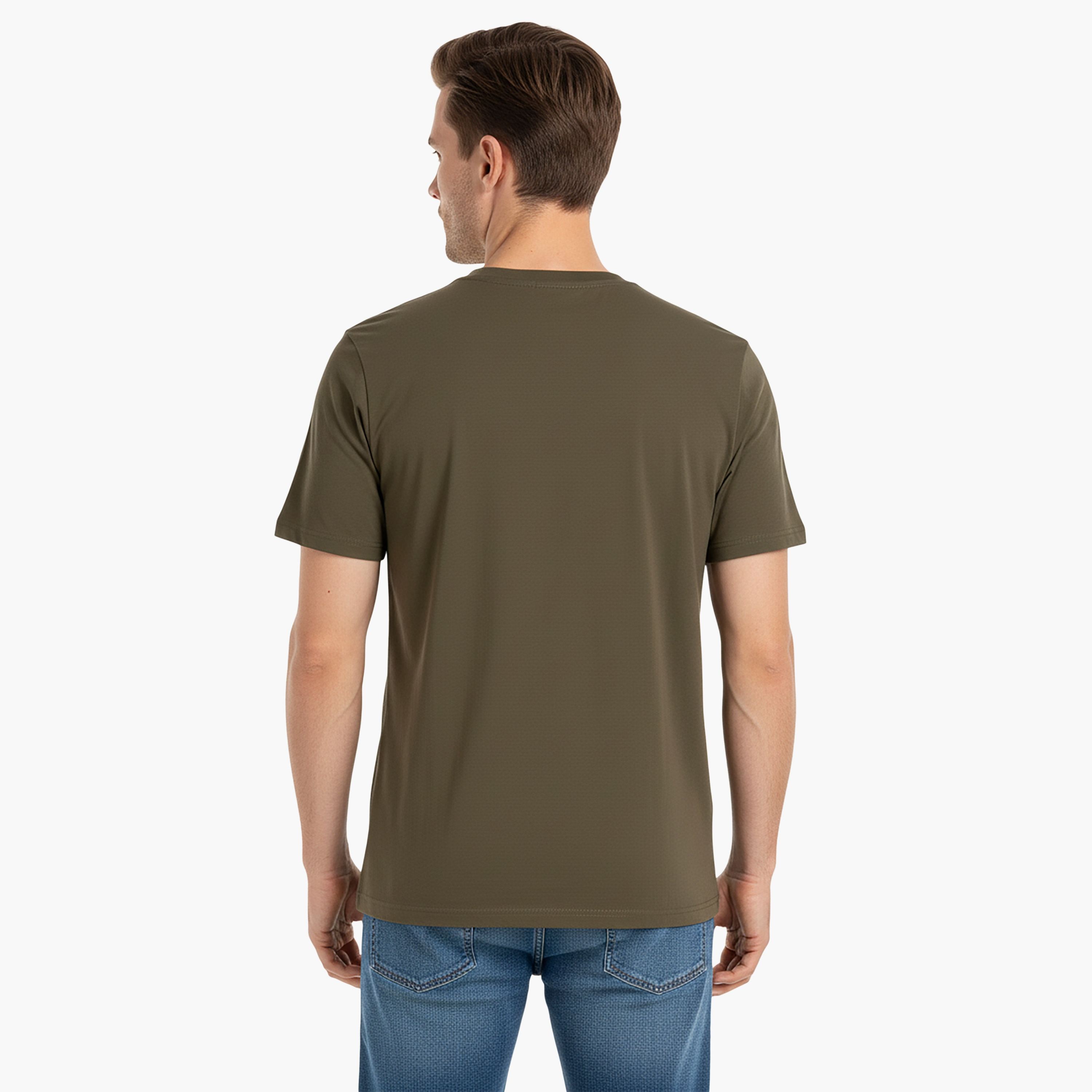 تيشيرت رجالي مطبوع برسومات بياقة دائرية وأكمام قصيرة من جاك آند جونز-men-clothing-tshirtsandpolos-tshirts-image-16