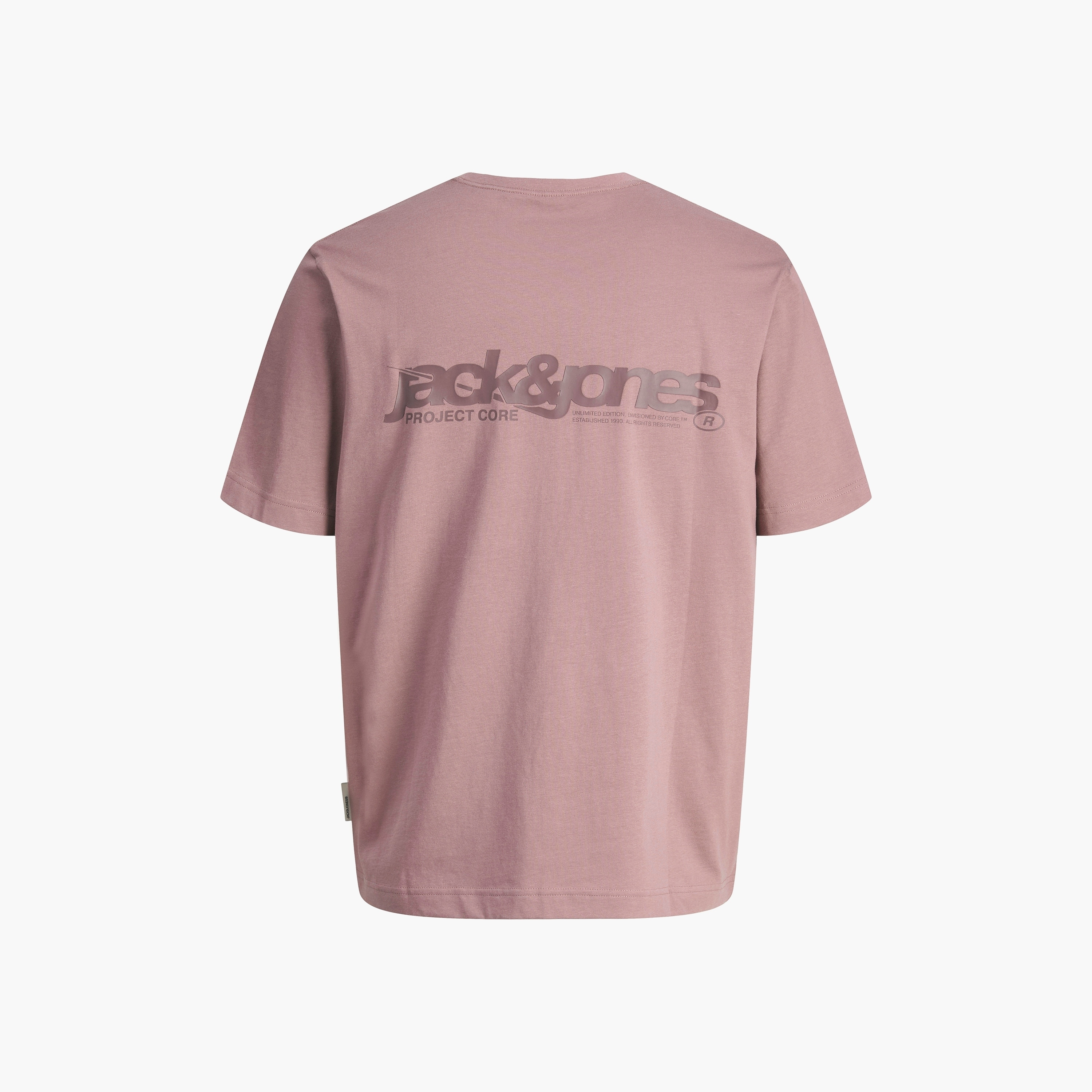 تيشيرت رجالي مطبوع برسومات بياقة دائرية وأكمام قصيرة من جاك ان جونز-men-clothing-tshirtsandpolos-tshirts-image-10